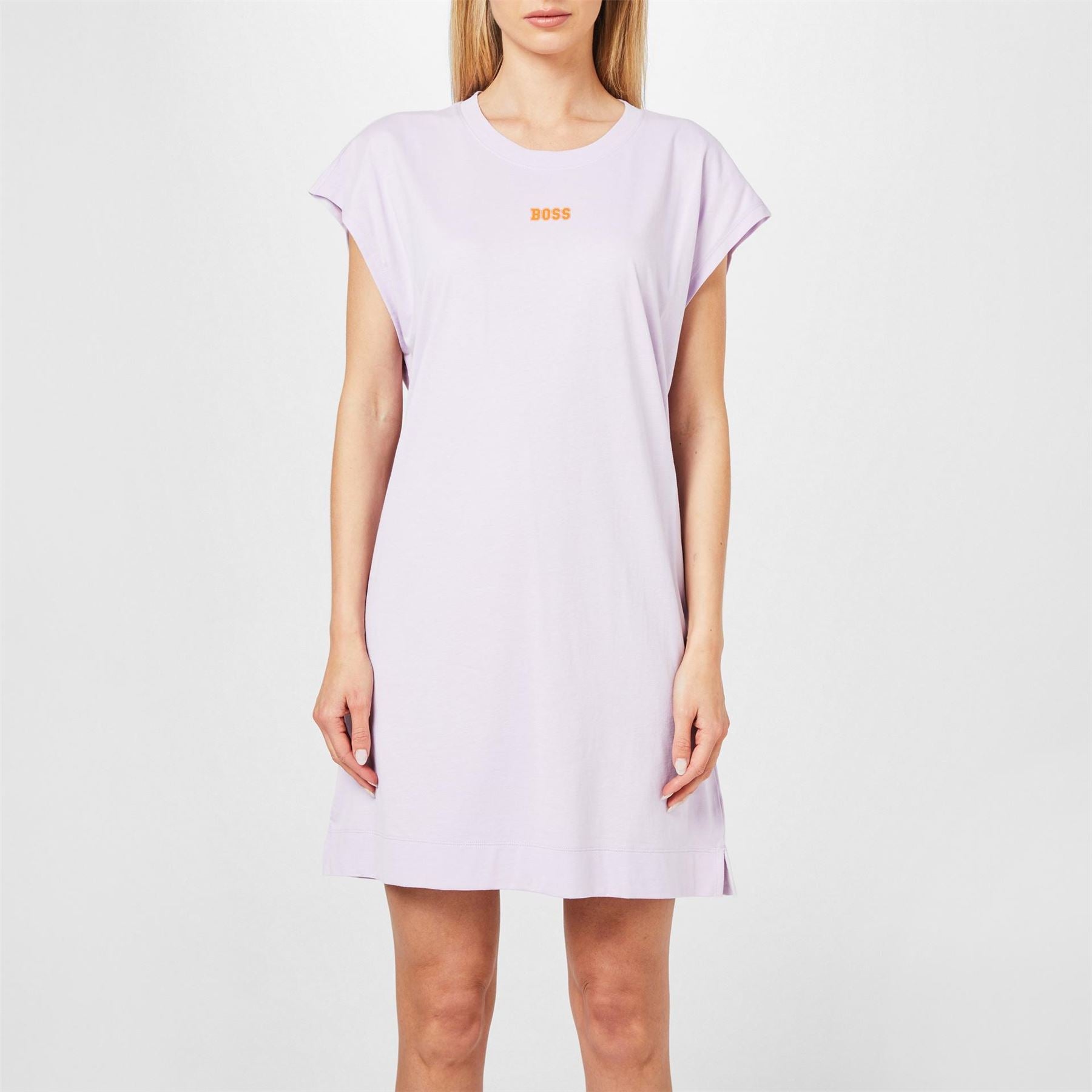 Boss Crew Neck Mini T-Shirt Dress