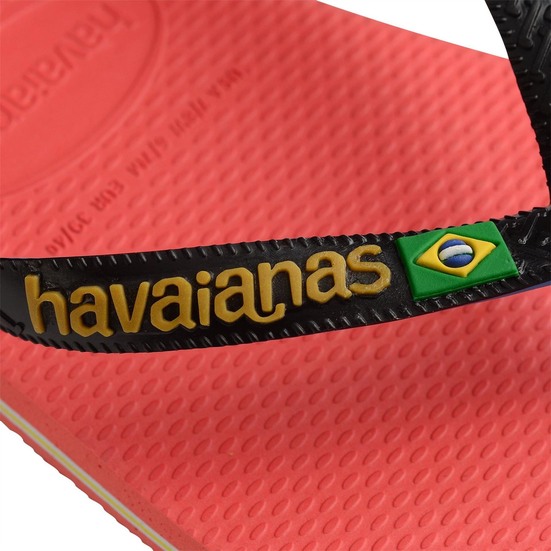 Havaianas Hav. Brasil Mix Leaf Green Marine B Flip Flops Womens