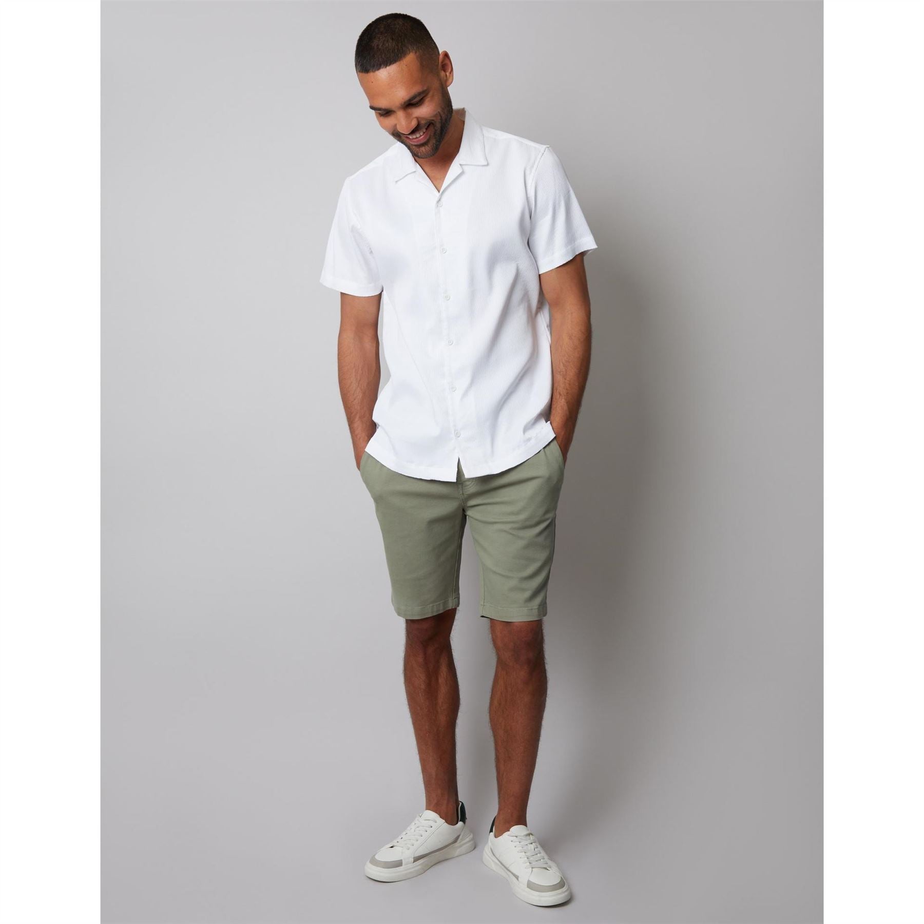 Threadbare Tb Birger Short Sleeve Patterned Shirt