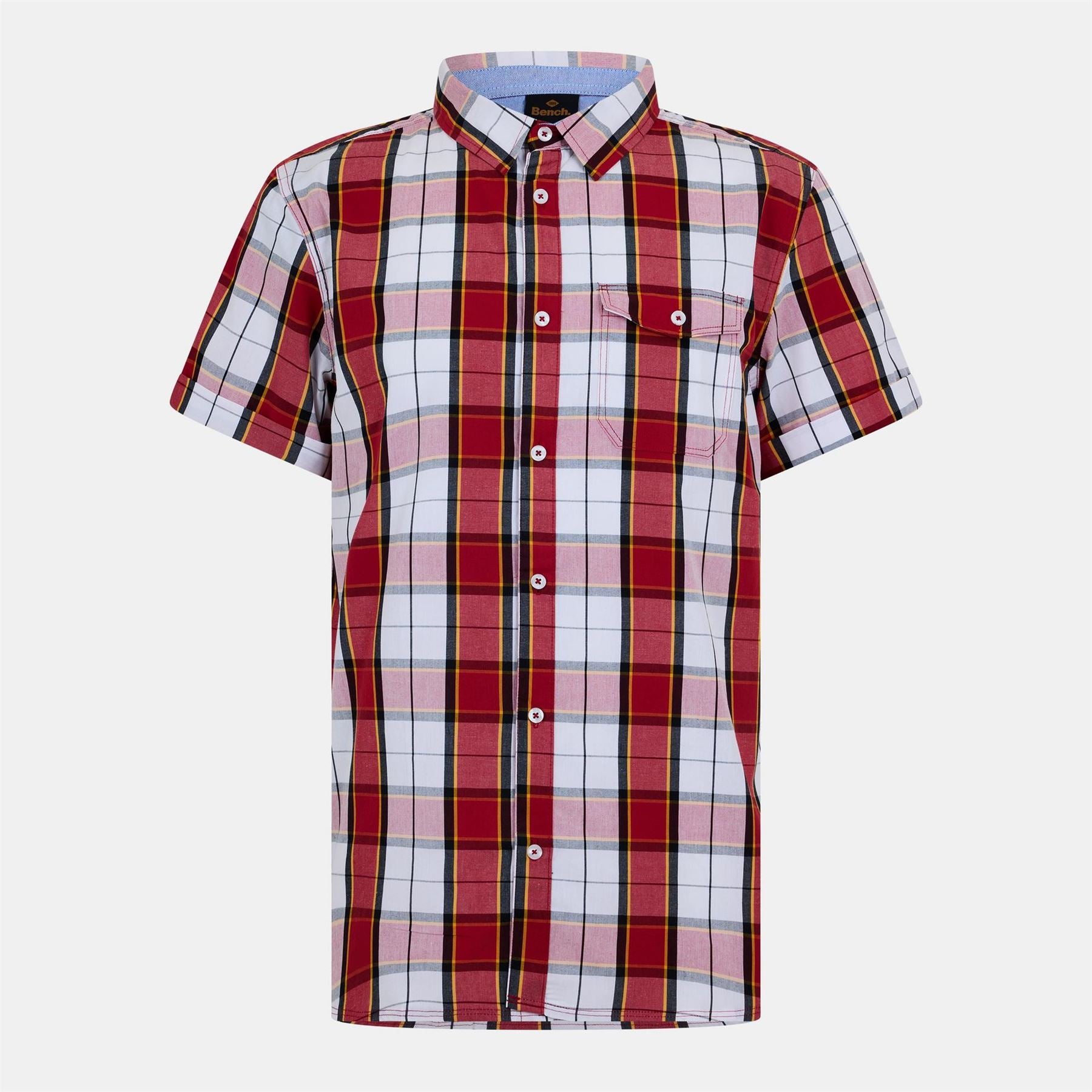 Bench Short Sleeve Patterned Shirt
