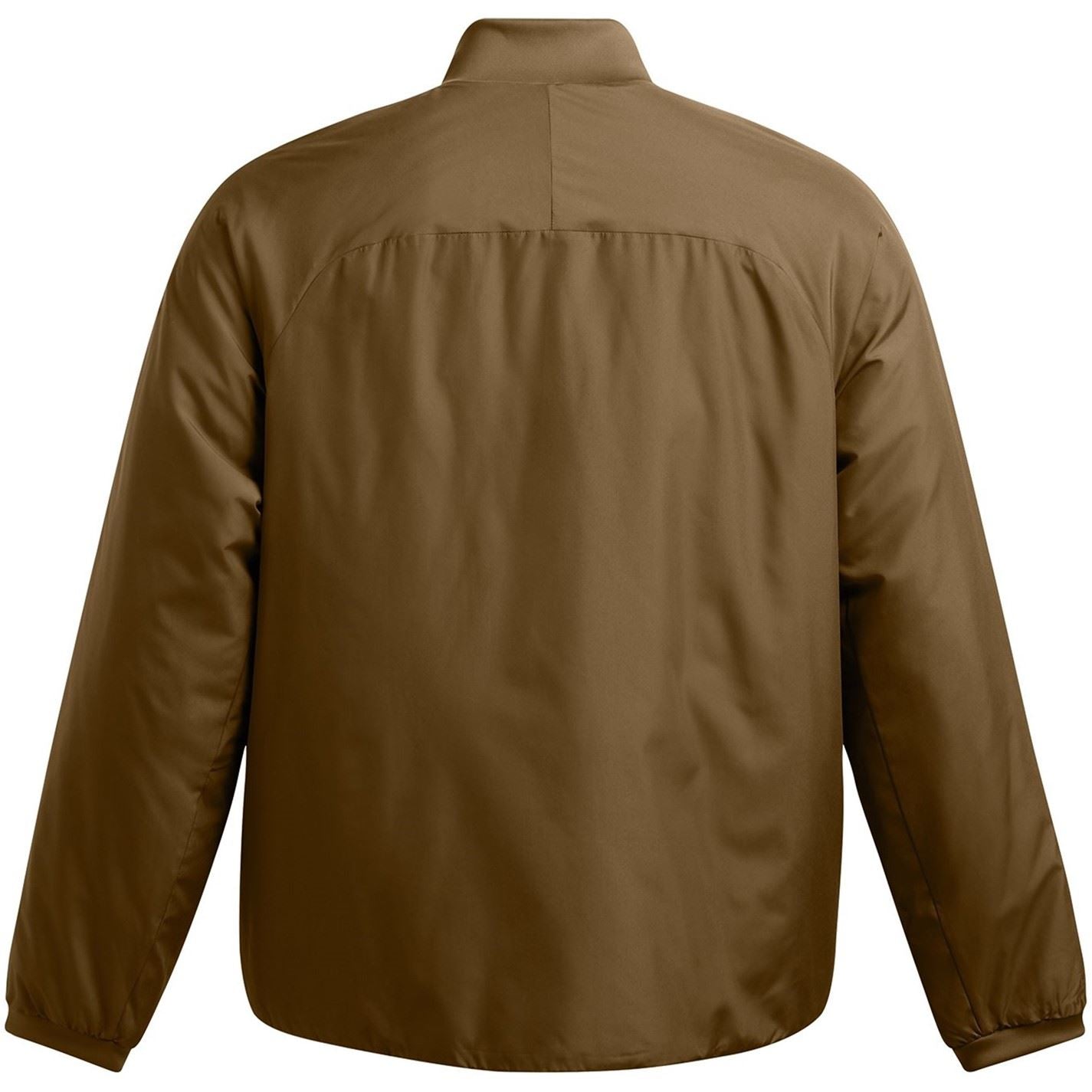 Under Armour Solid Patterned Ribbed Cuff Bomber Collar Bomber Jacket