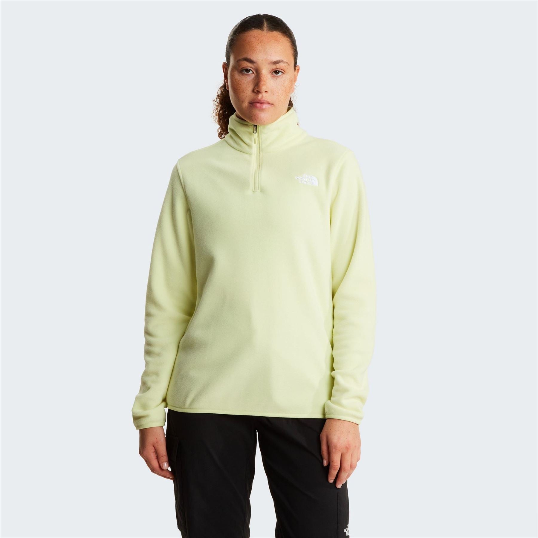 The North Face Womens 100 Glacier Quarter Zip Fleece