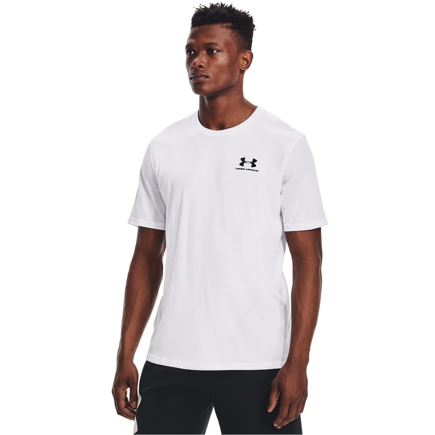 Under Armour Mens Armour Ua Left Chest Logo Short Sleeve