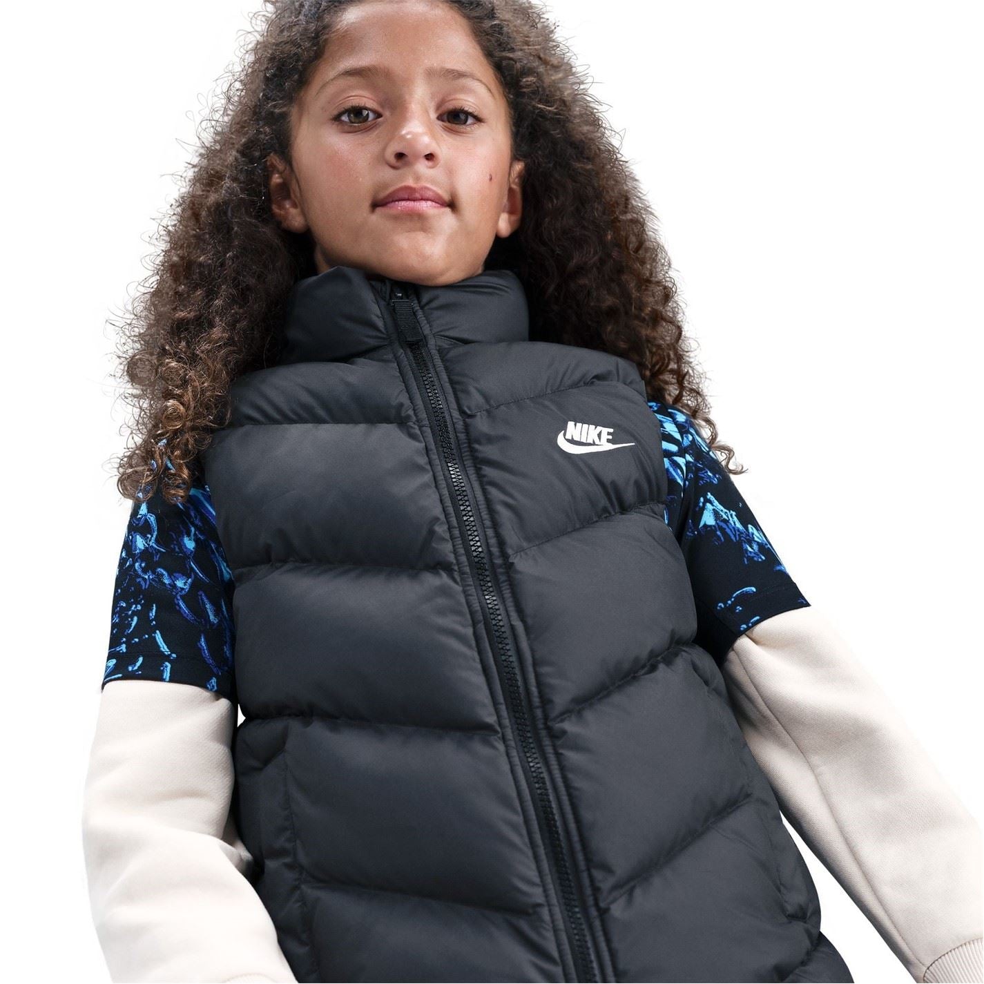 Nike Loose Fit Puffer Vest Juniors