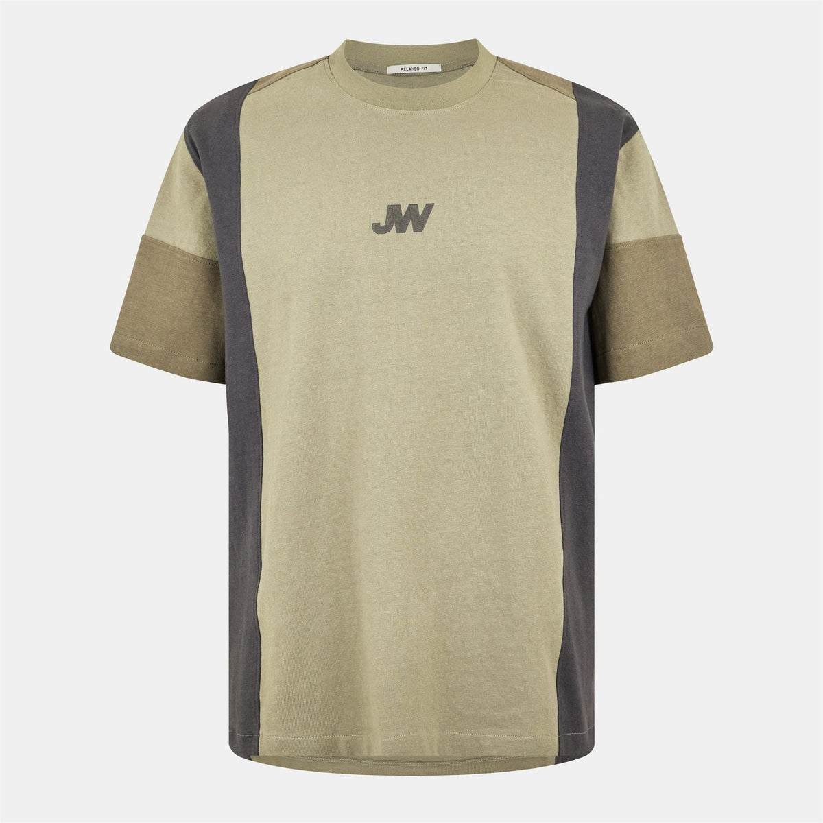 Jack Wills Sport Regular Fit Short Sleeve Crew Neck Color Block T-Shirt