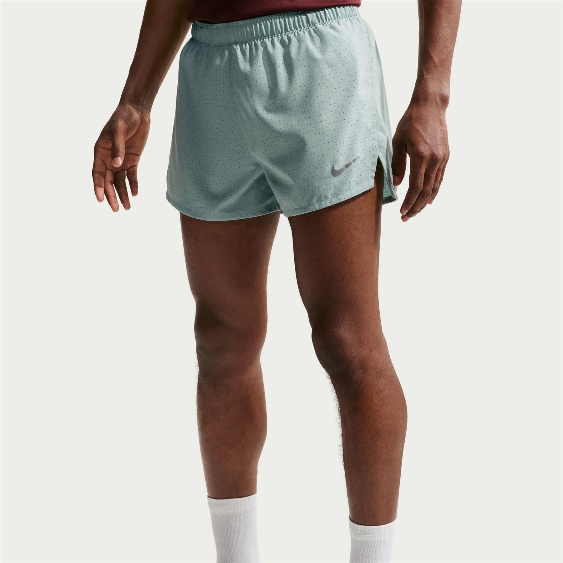 Nike Mens Fast Dri Fit 3 Brief Lined Running Shorts