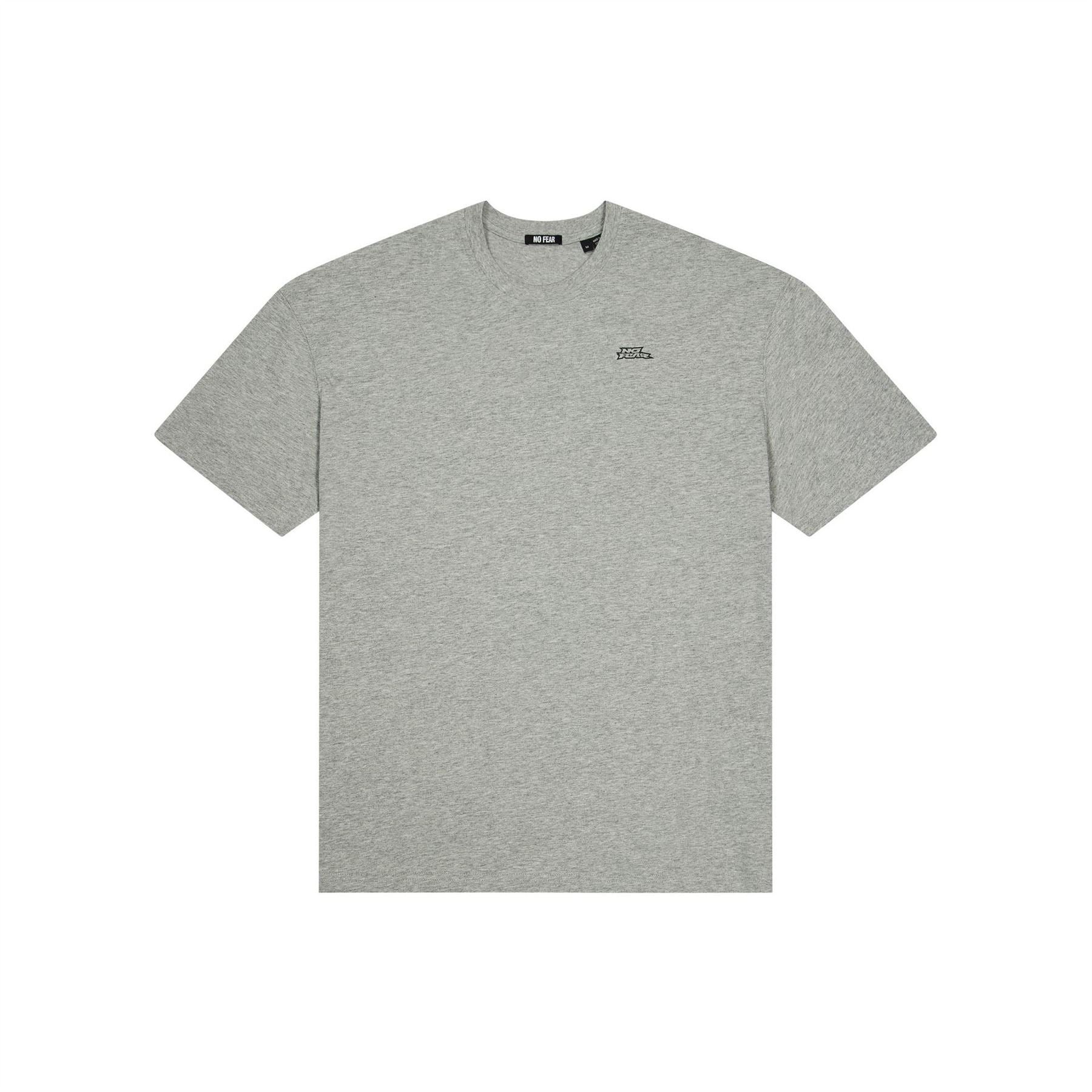 No Fear Logo Print Crew Neck Short Sleeve T-Shirt