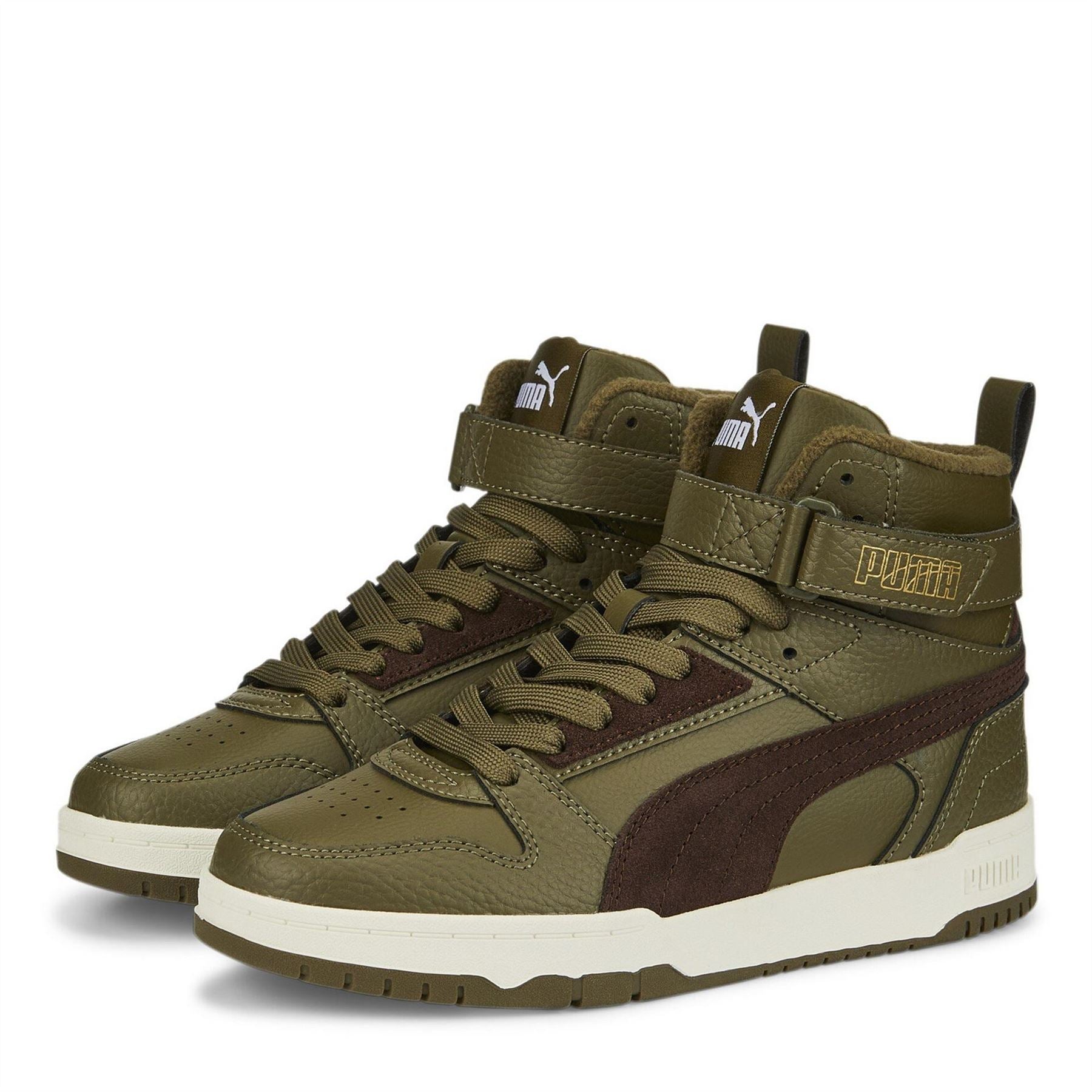 Puma Game Wtr Jr High Top Trainers Unisex Kids