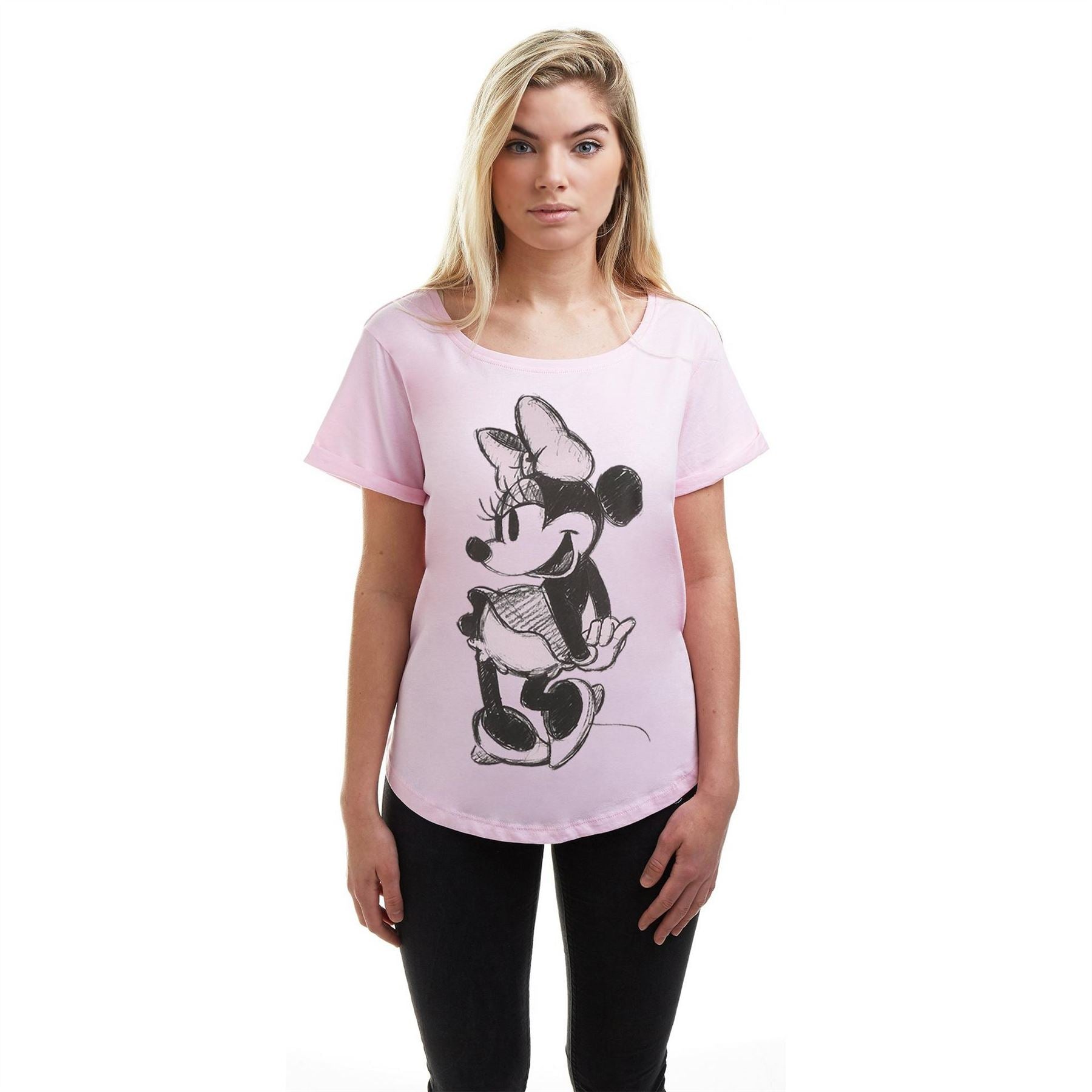 Disney Mickey Mouse Regular Fit Crew Neck T-Shirt