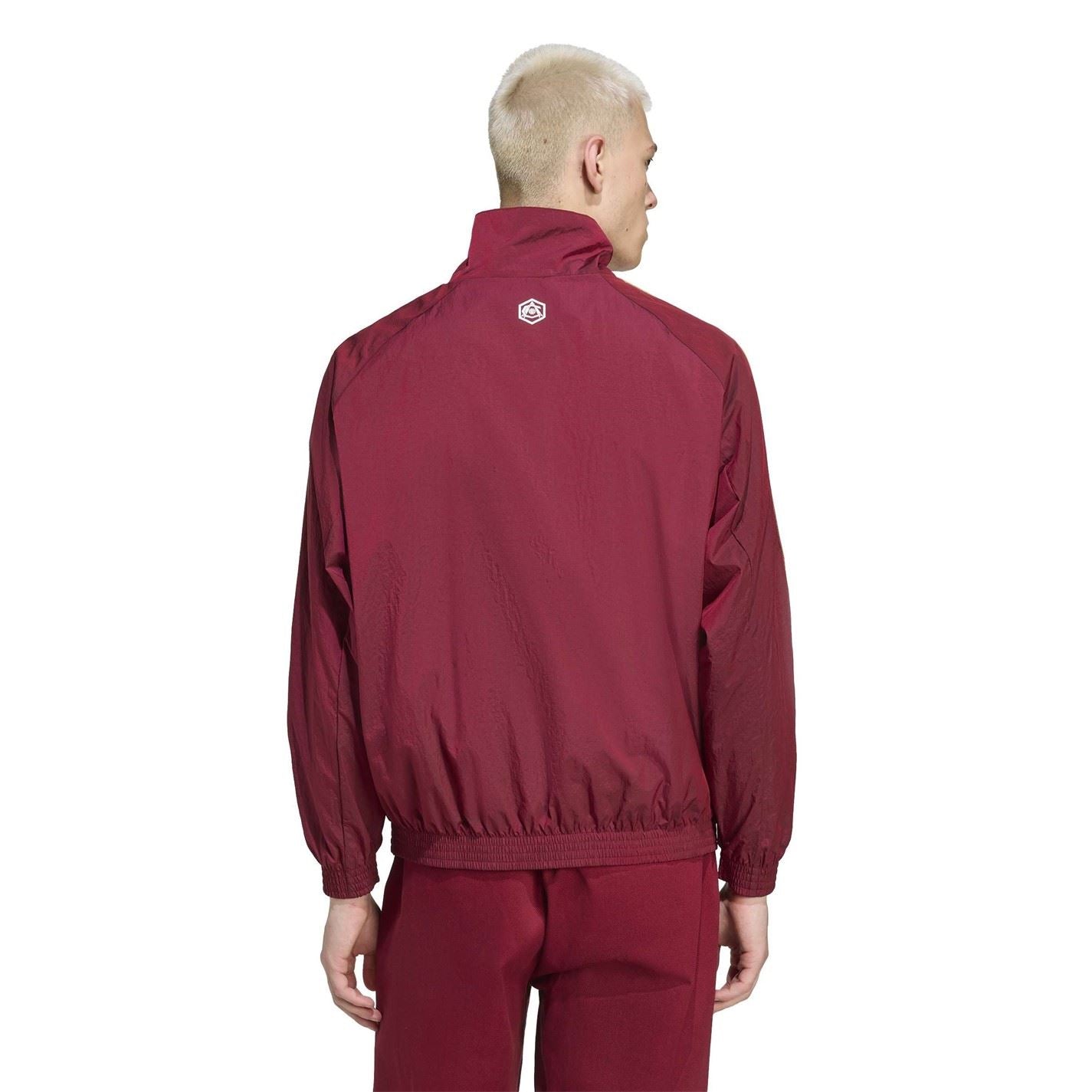 adidas Mens Arsenal Icons Half Zip Tracksuit Top