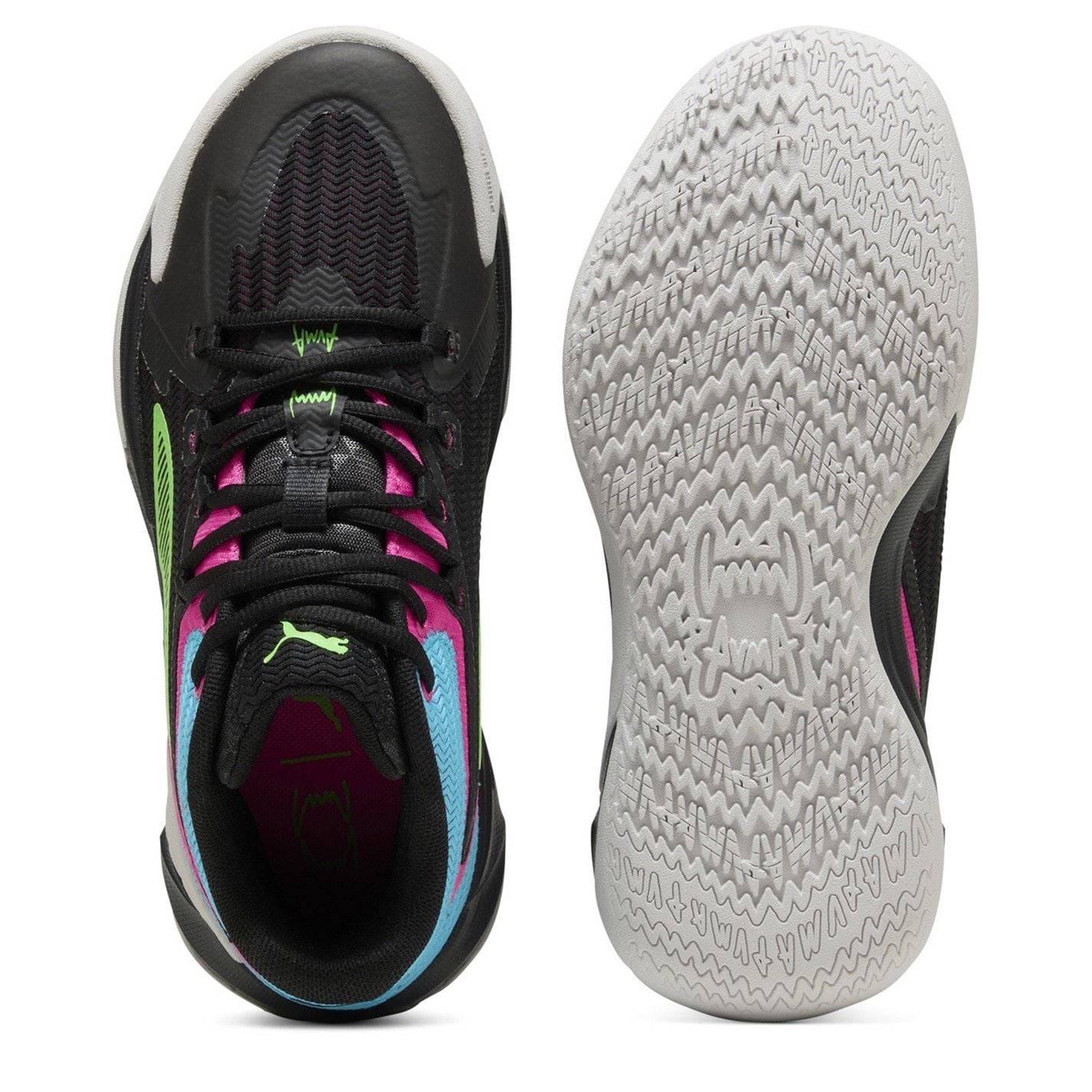 Puma Dagger Jr Kids Basketball Lace-Up Trainers