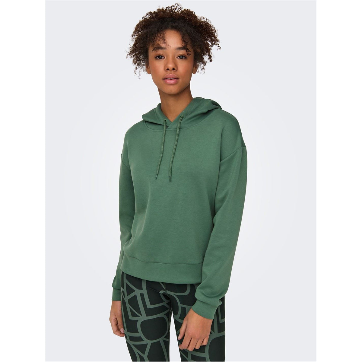 Only Play Relaxed Fit Hooded Neck Long Sleeve Sweatshirt