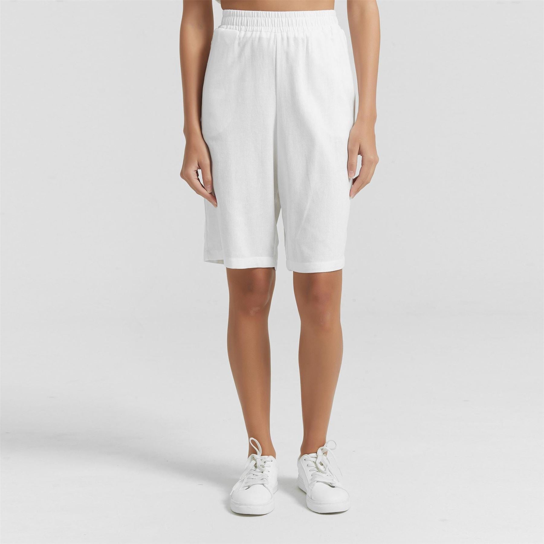 Be You Linen Tailored Shorts