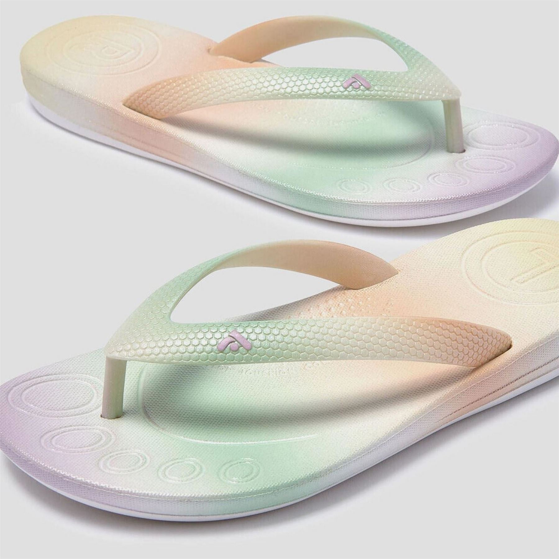Fitflop Iridescent Flip Flops