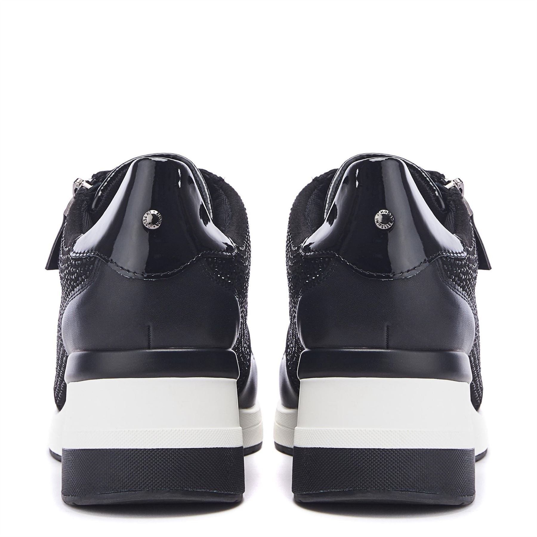 Moda in Pelle Brookie Porvair Wedge Trainers