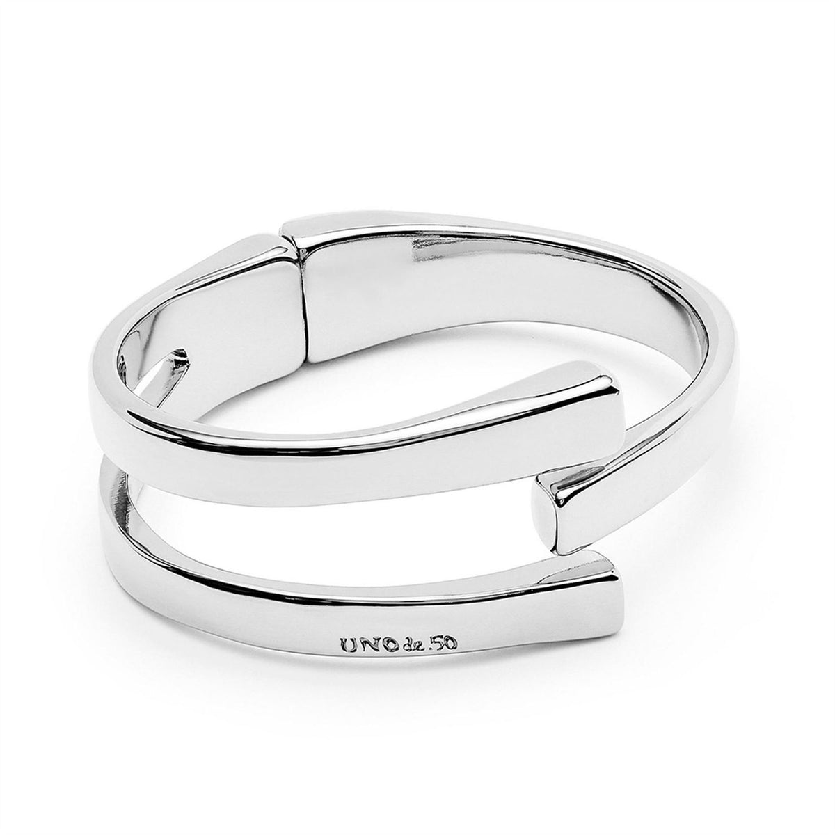 UNOde50 Sterling Silver Plated Rigid Bracelet