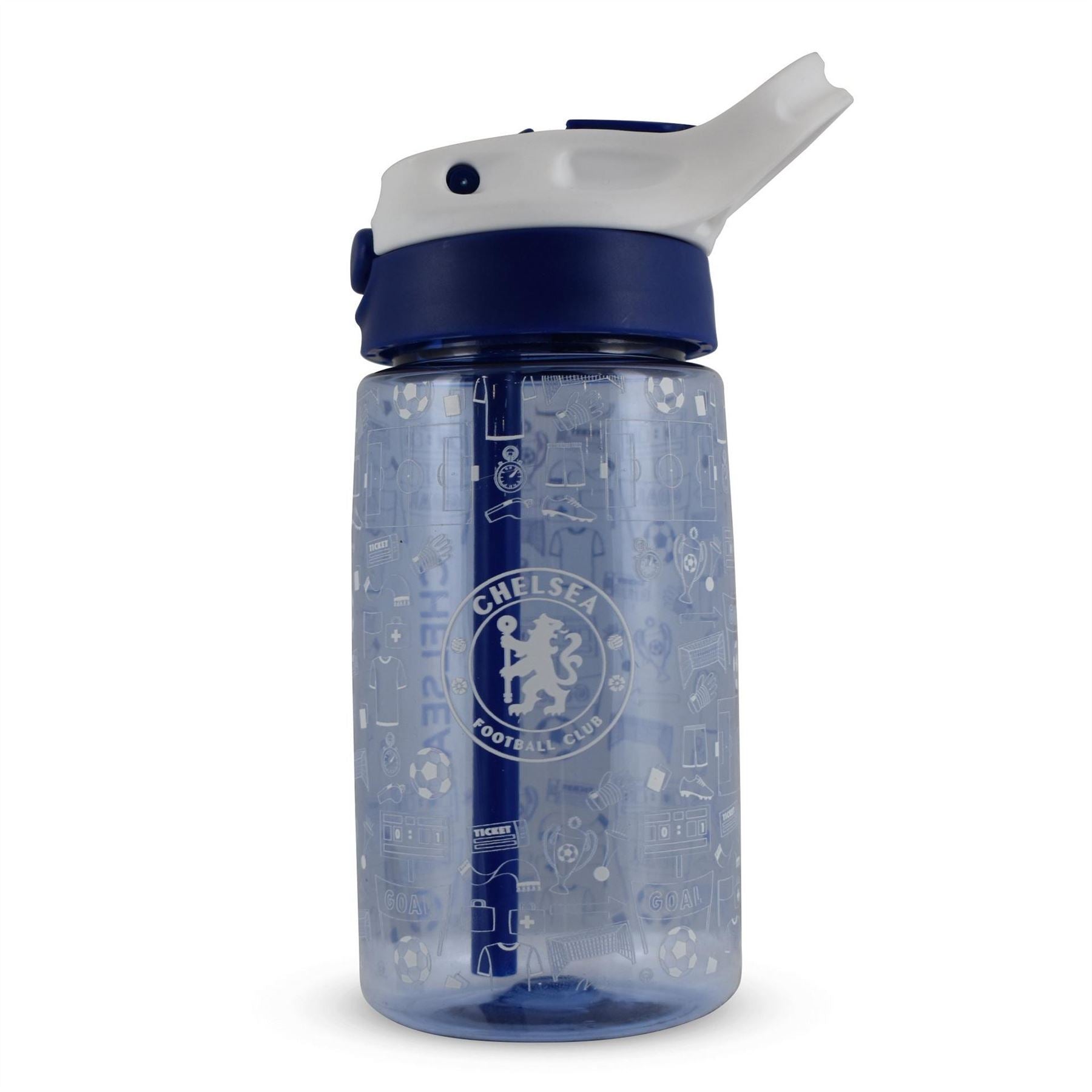 Team 480ml Plastic Football Water Bottle