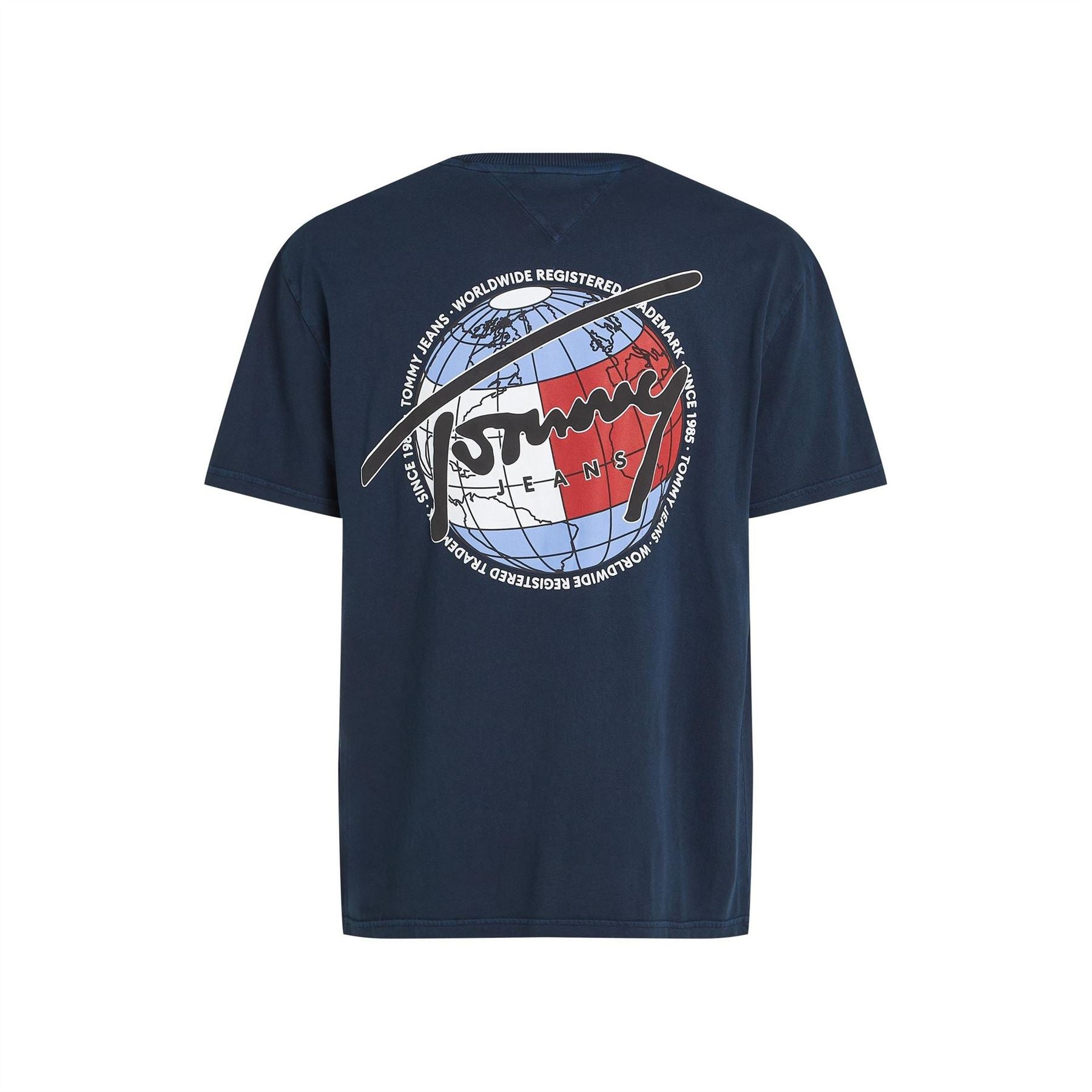 Tommy Jeans Globe Short Sleeved T-Shirt