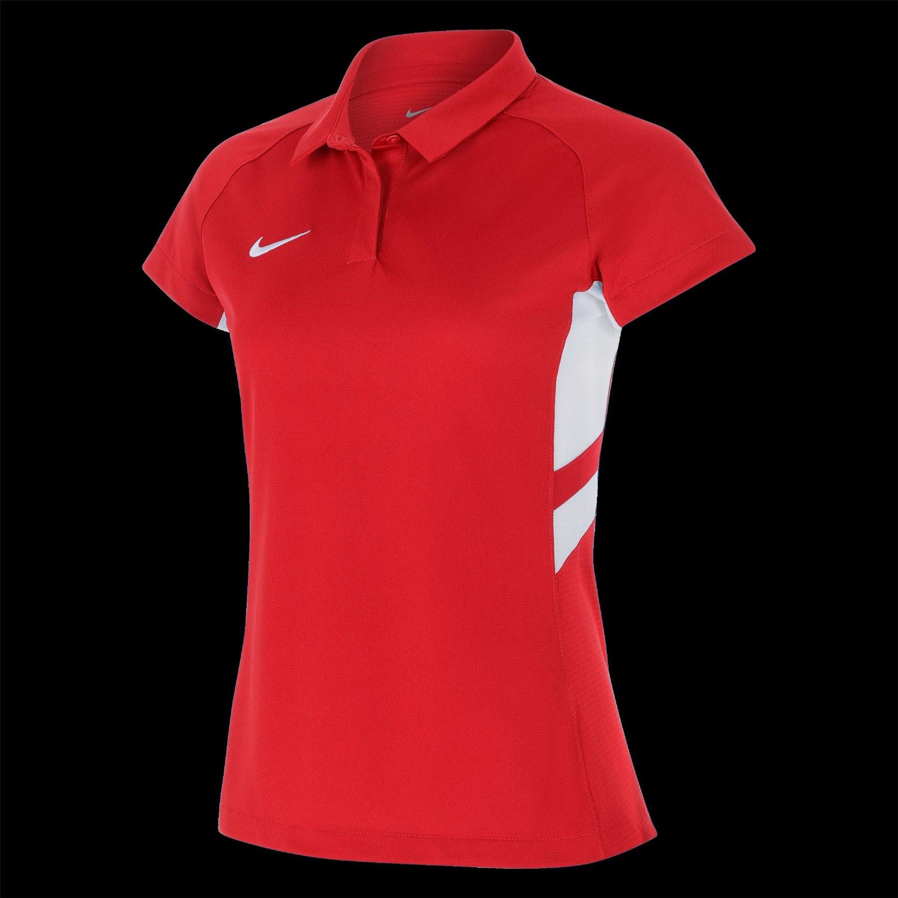 Nike Collared Neck Raglan Short Sleeve Polo Shirt