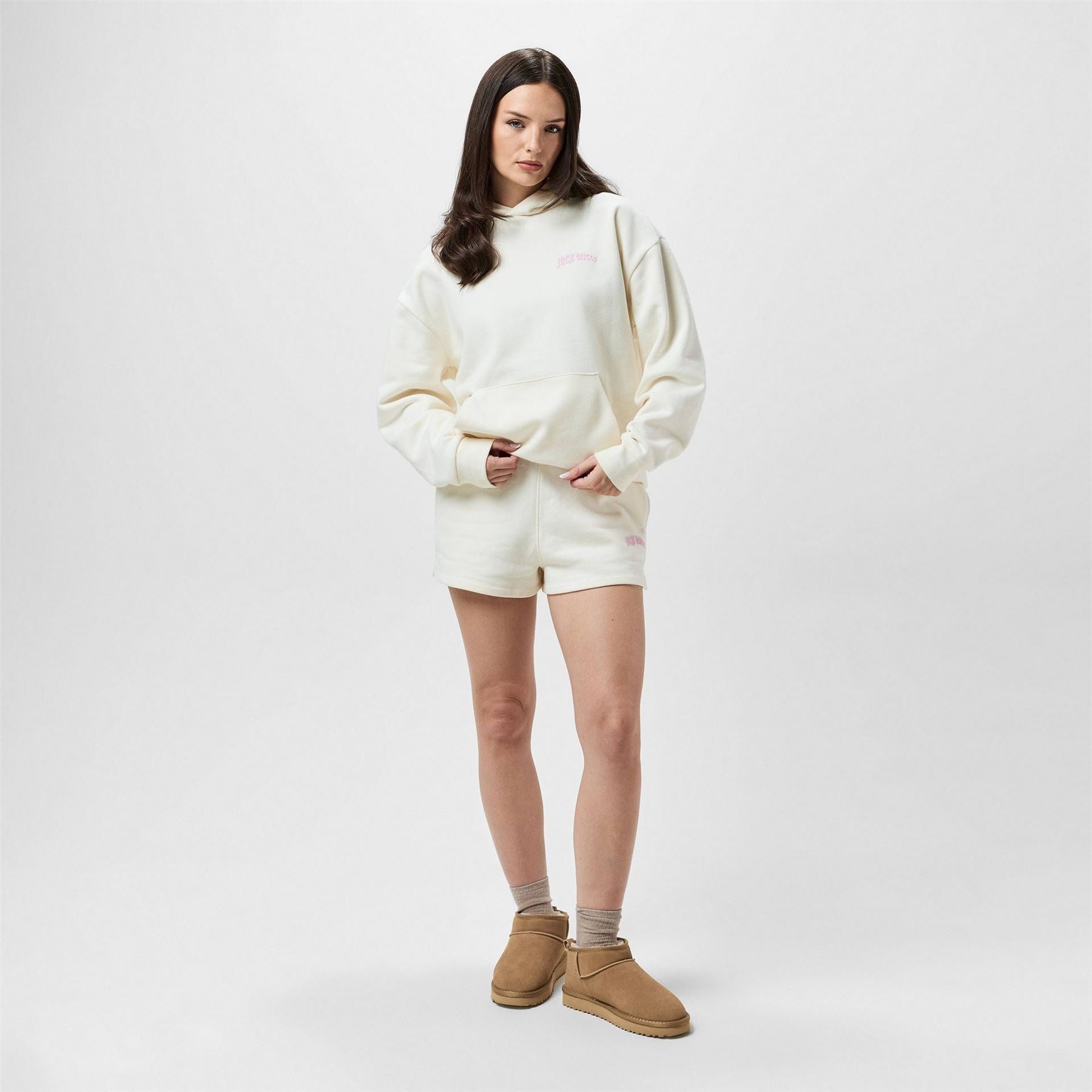 Jack Wills Hooded Neck Drop Shoulder Long Sleeve Hoodie