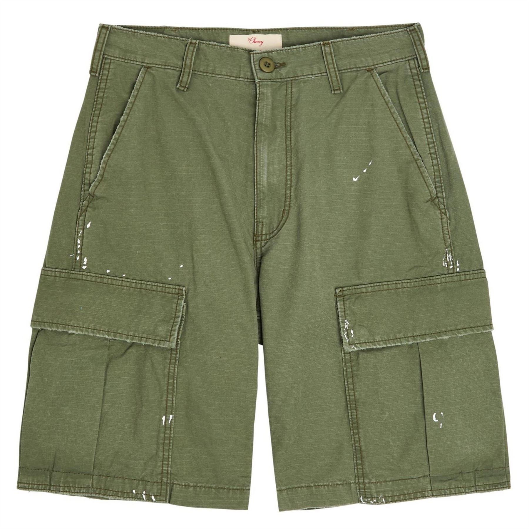 Cherry LA Wide Leg Cargo Shorts