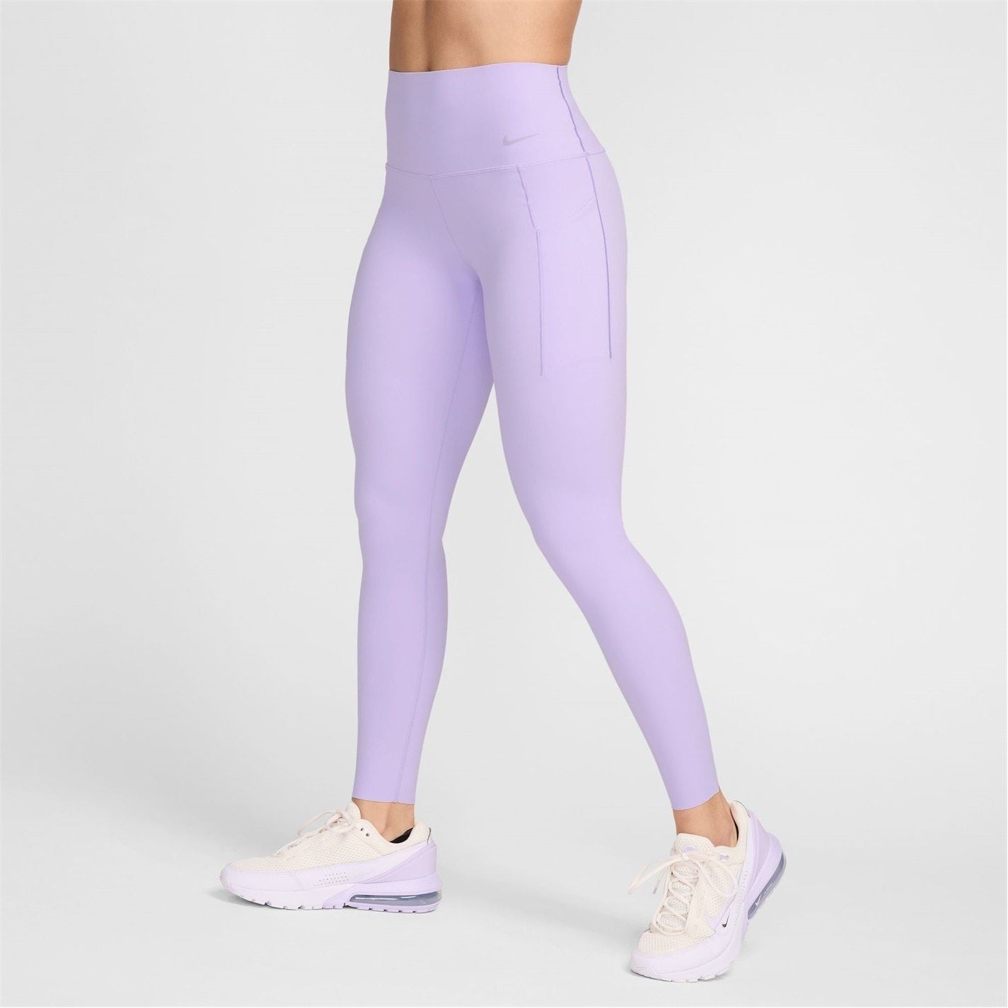 Nike Solid Patterned Running Tights