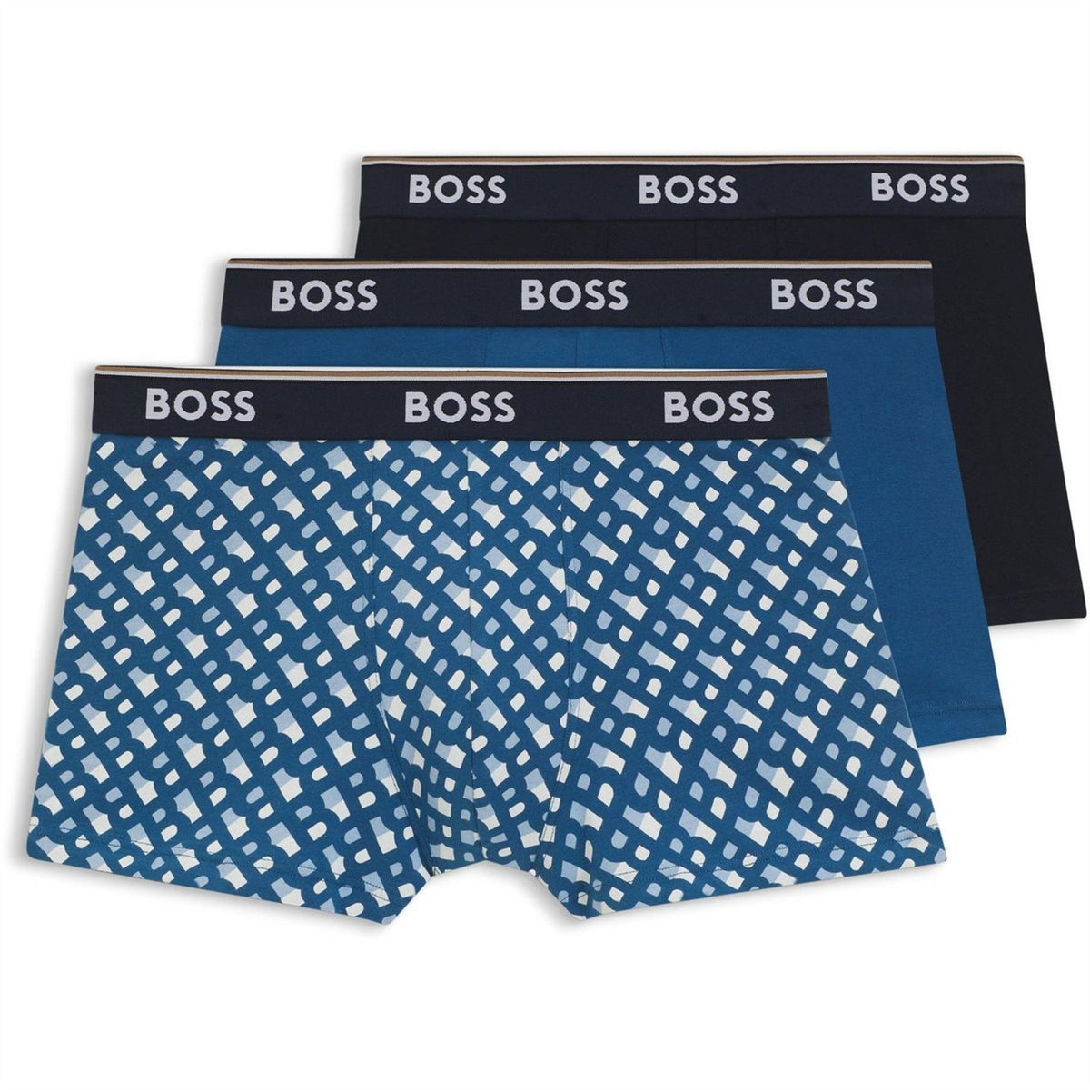 Boss BOSS Bodywear 3 Pack Boxer Shorts with Logo Detail