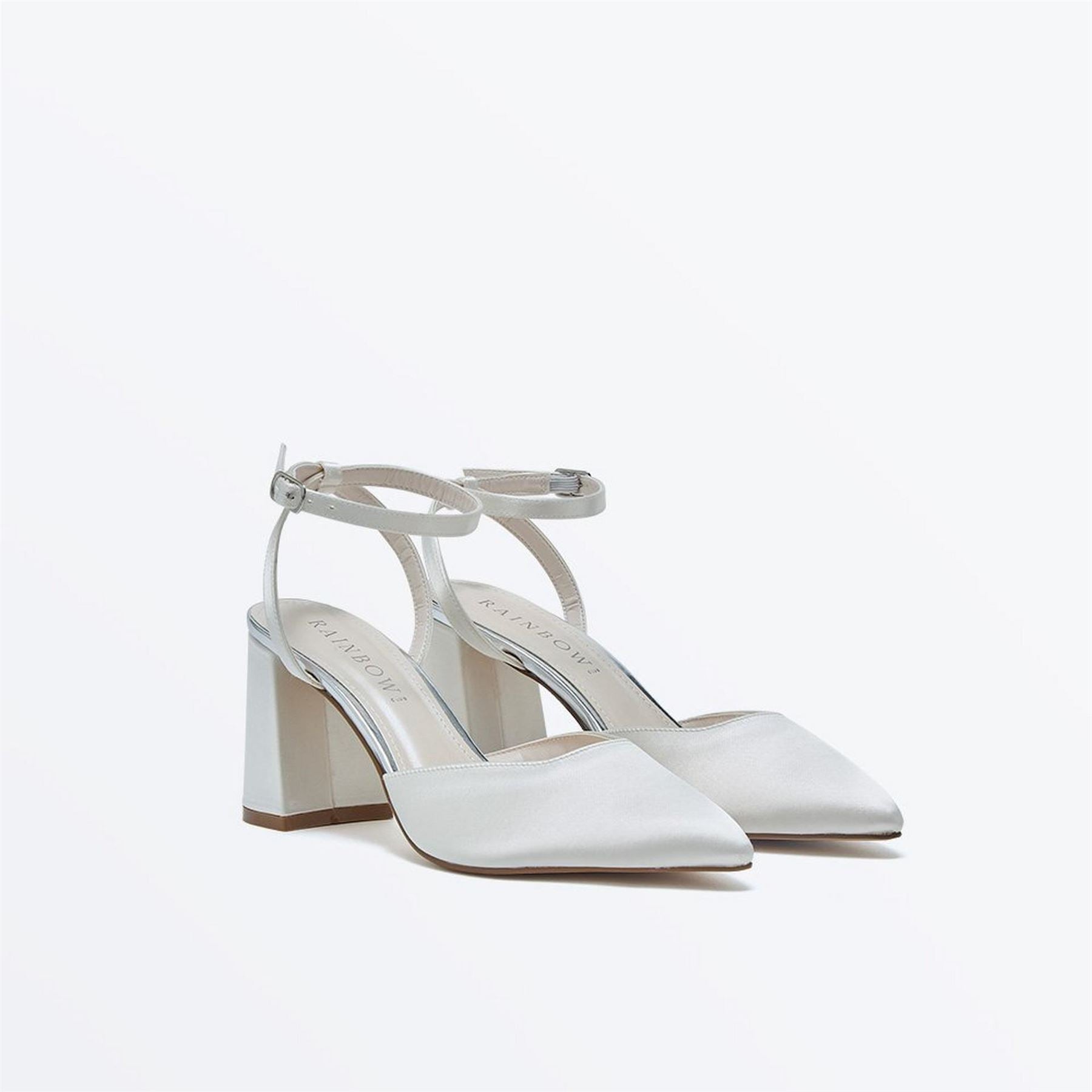 Rainbow Block Court Shoes