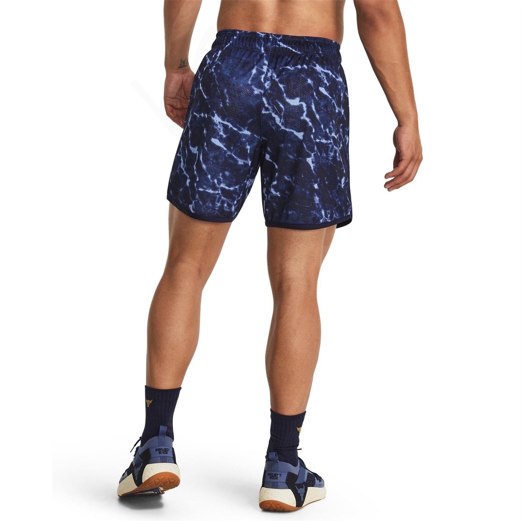 Under Armour Mens Armour Pjt Rock Mesh Shorts Pt Gym Shorts