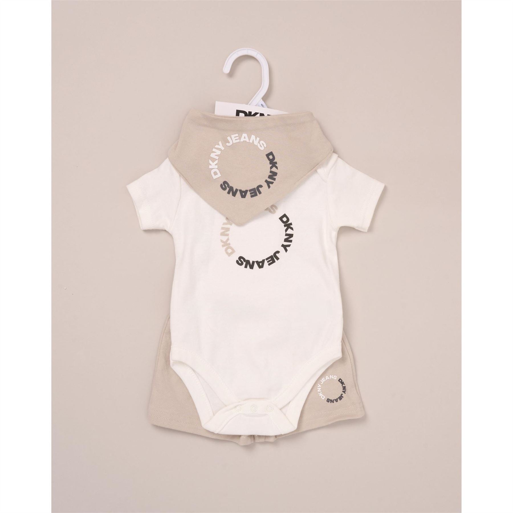 DKNY Jeans Bodysuit Shorts And Bib