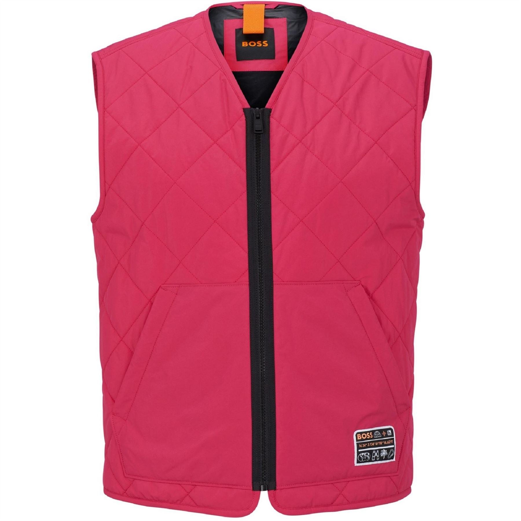 Boss V Neck Regular Fit Okella Gilet