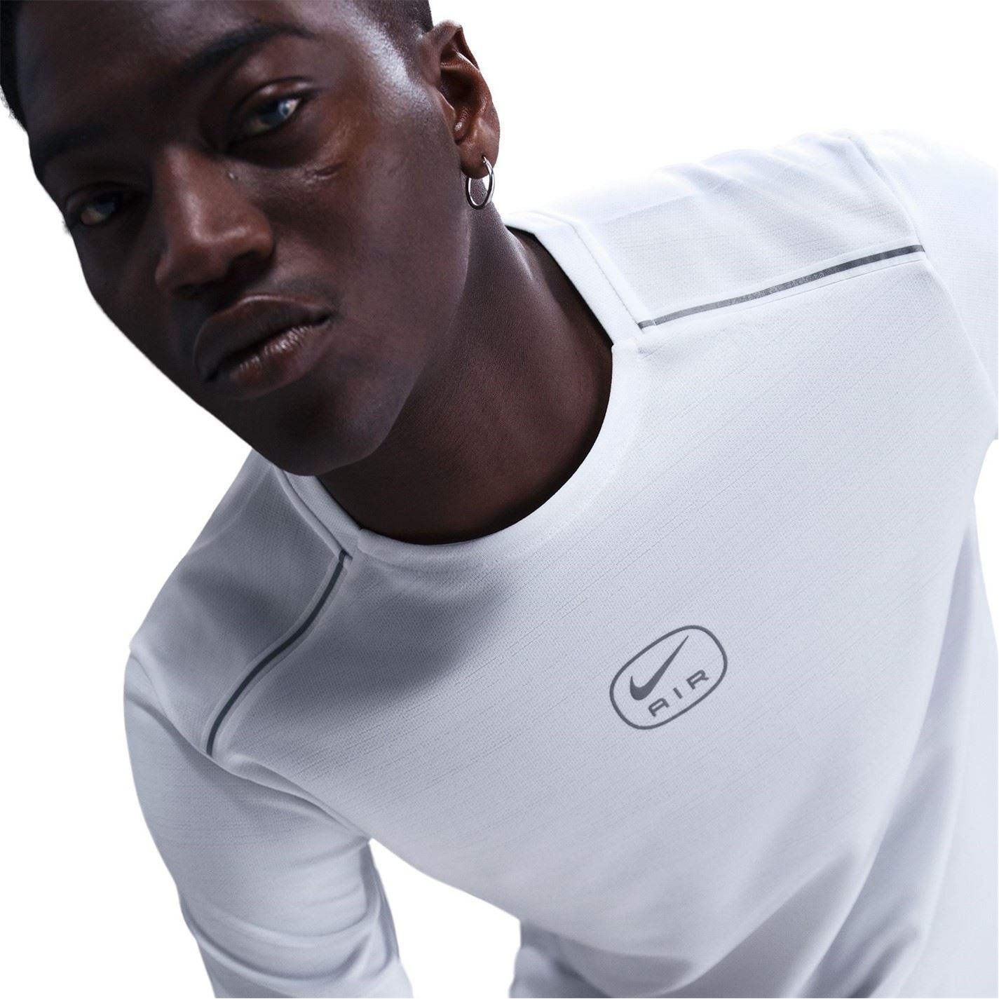 Nike Air Run Athletic Regular Fit T-Shirt