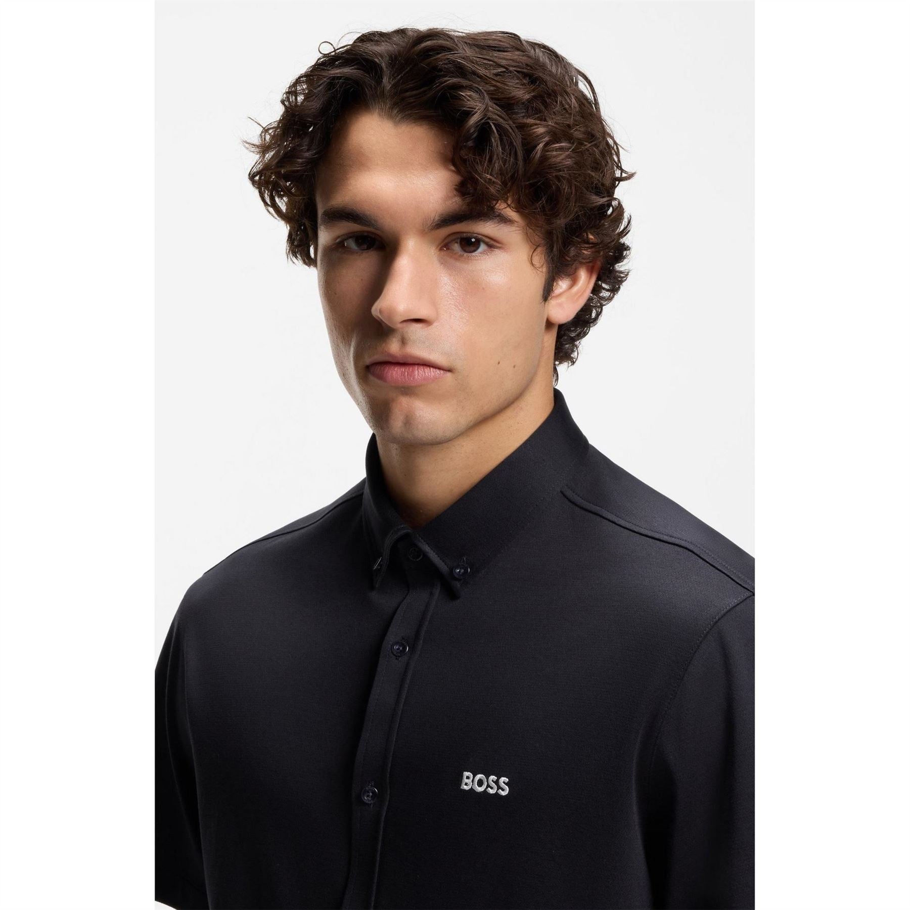 Boss Hbg Motion S Plain Short Sleeve Shirt