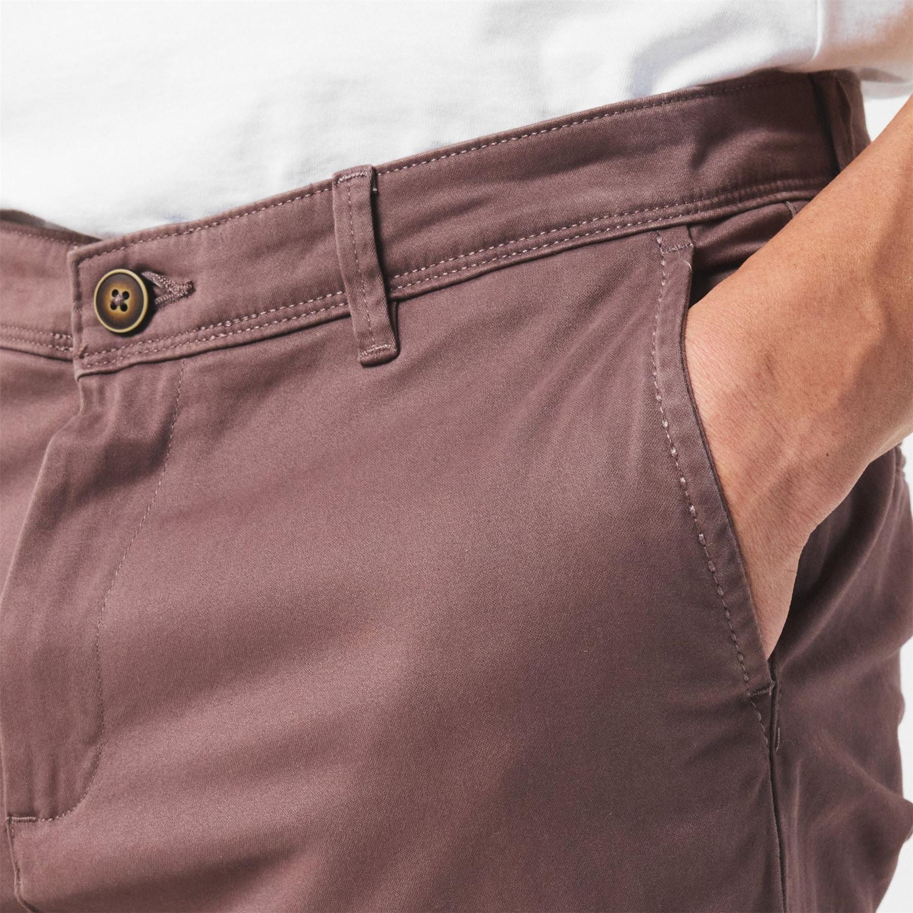 Jack and Jones Marco Bowie Straight Leg Chinos