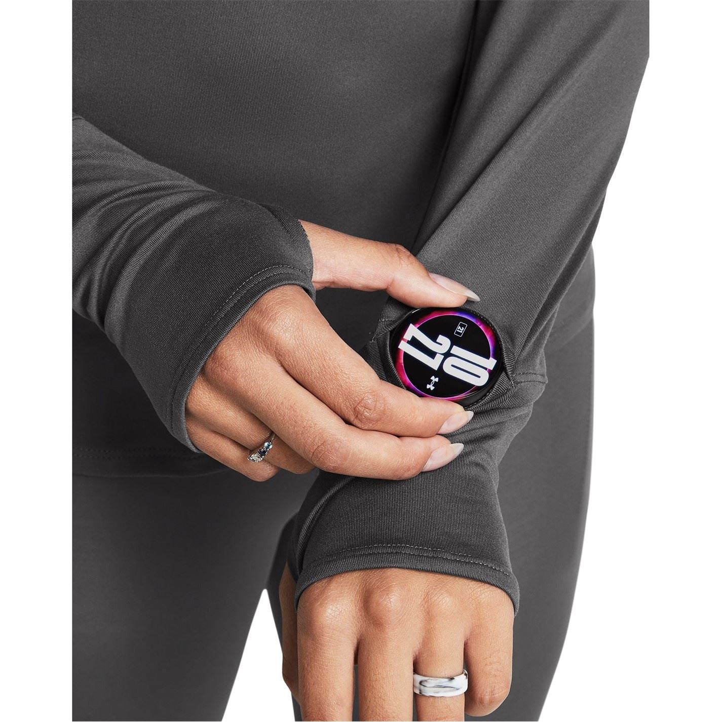 Under Armour Qualifier Run Half Zip Long Sleeve Slim Fit Performance Running Jacket