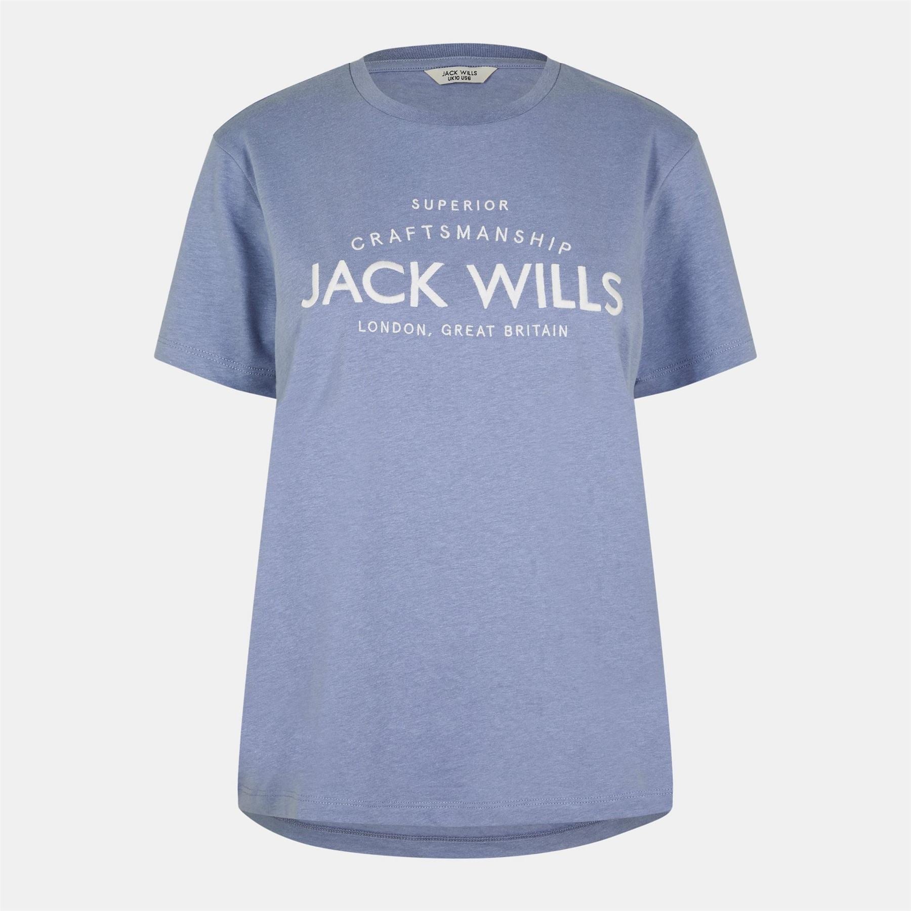 Jack Wills Forstal Boyfriend T-Shirt Ladies