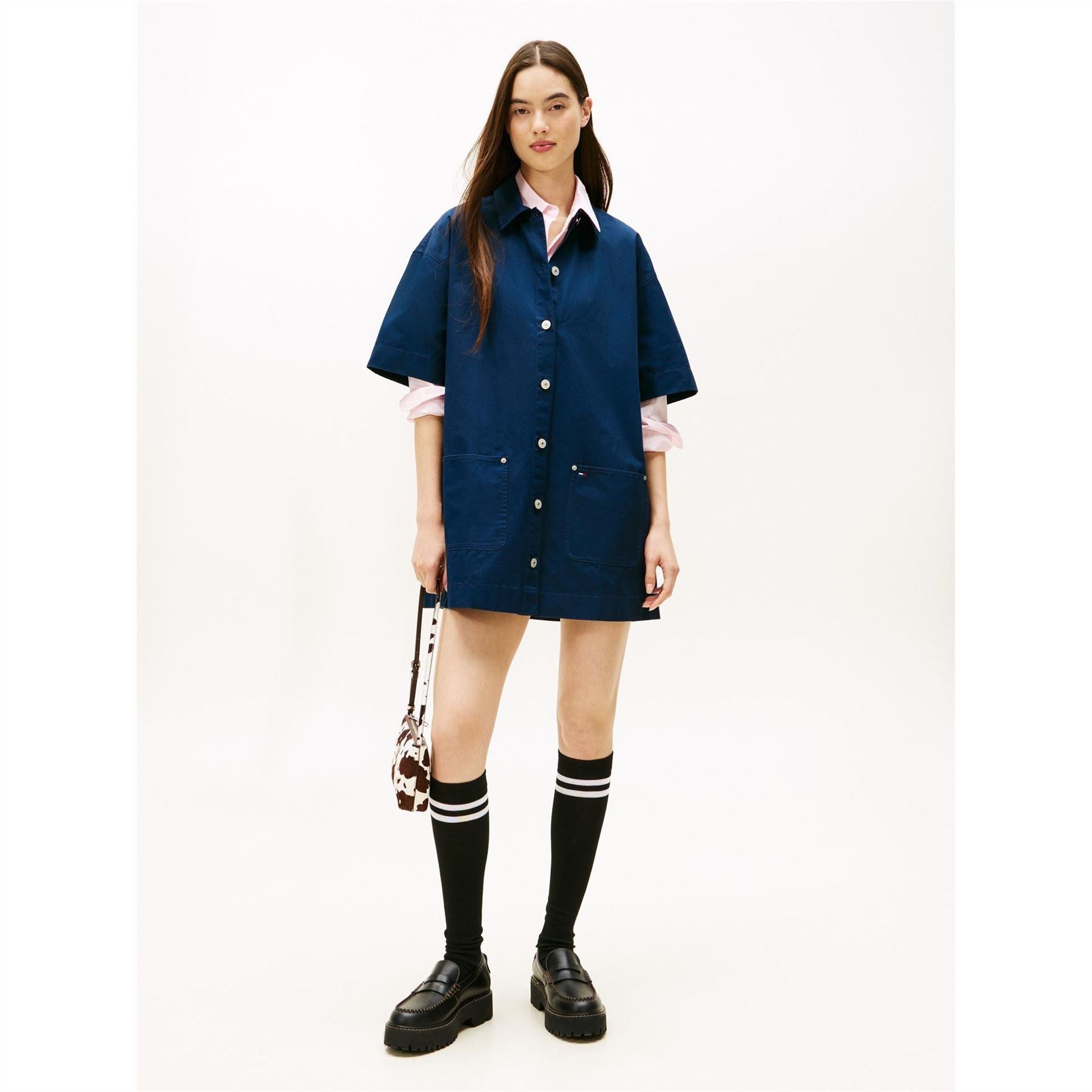 Tommy Jeans Pokt Mini Shirt Dress