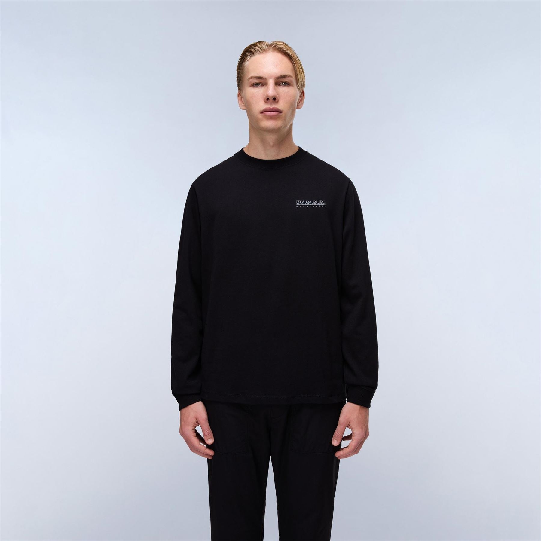Napapijri Napa Back Graphic Long Sleeve T-Shirt