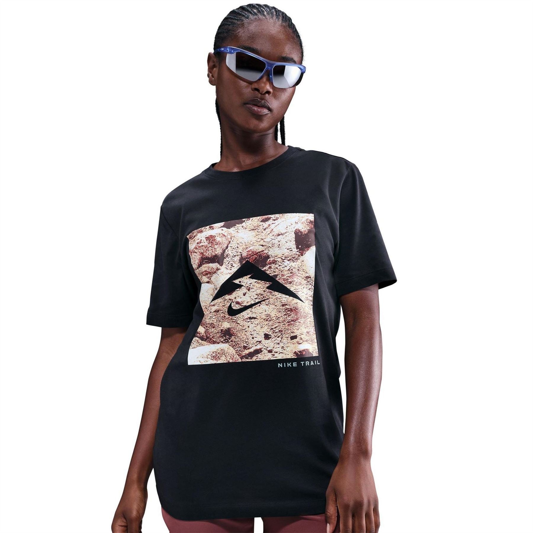 Nike Trail Energy Short Sleeve Running T-Shirt
