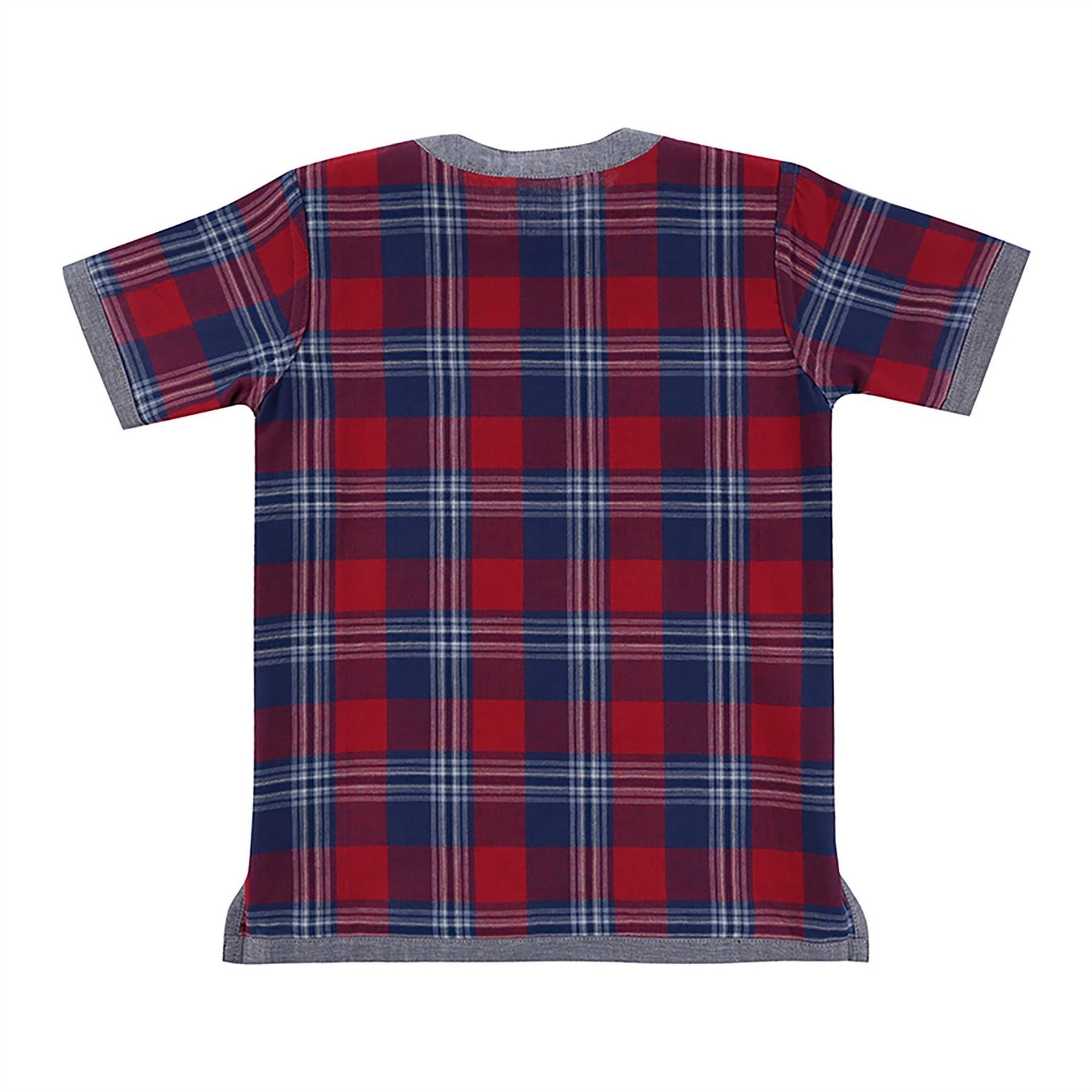 Lilly and Sid Reversible Short Sleeve Patterned Shirt