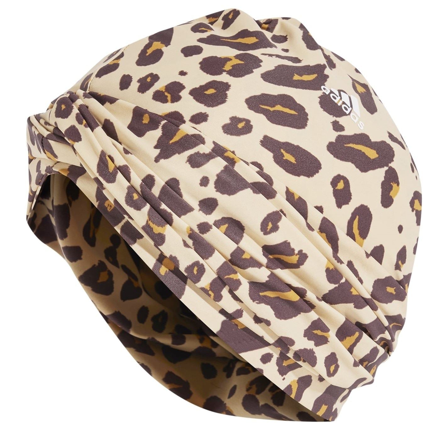 adidas Womens Solid   Animal Print Reversible Turban