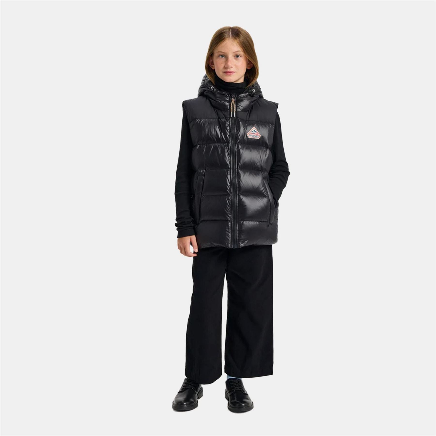 Pyrenex Kids Hooded Padded Sleeveless Gilet