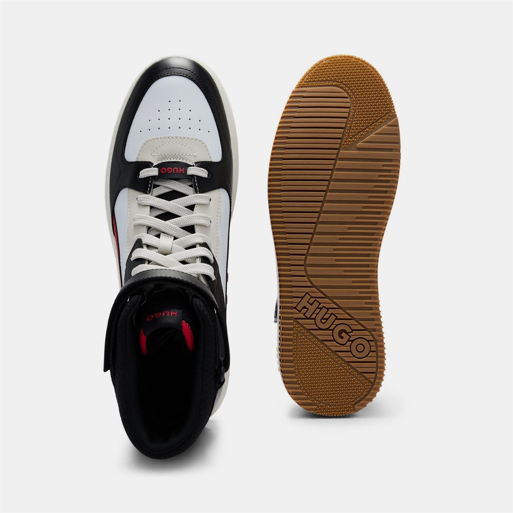 Hugo Kilian Hito Flmx High Top Lace Up Sneakers