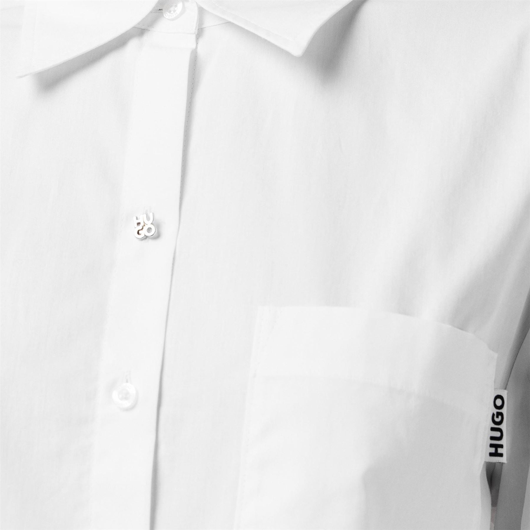 Hugo Cropped Regular Fit Shirt