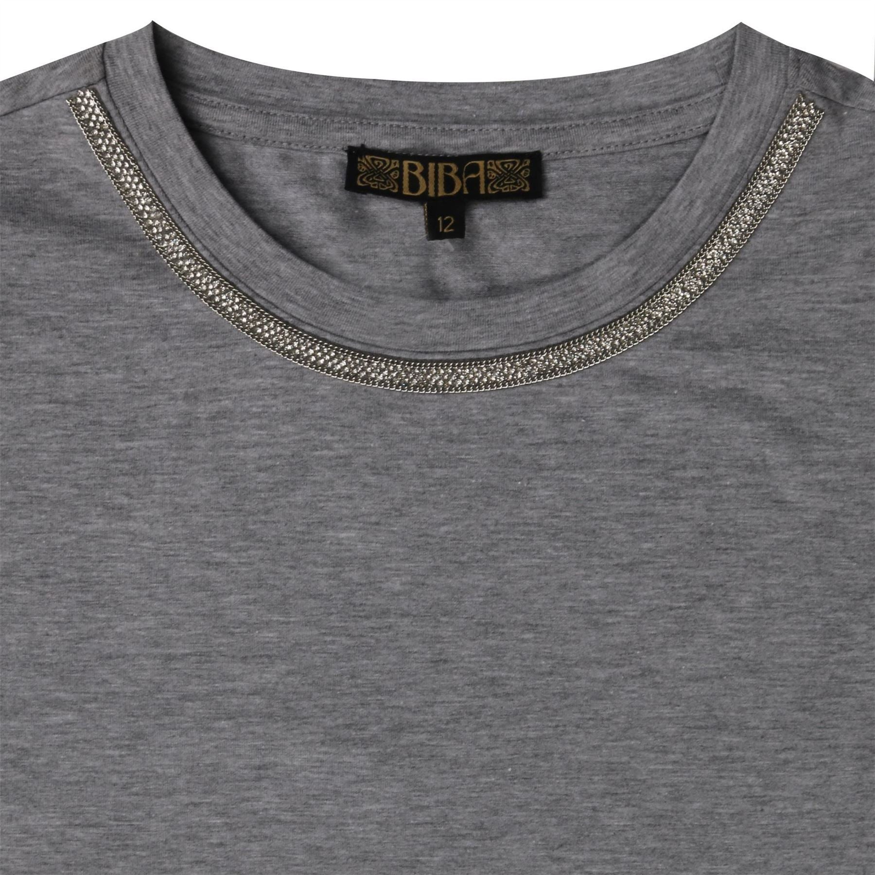 Biba Regular Fit Crew Neck Short Sleeve T-Shirt