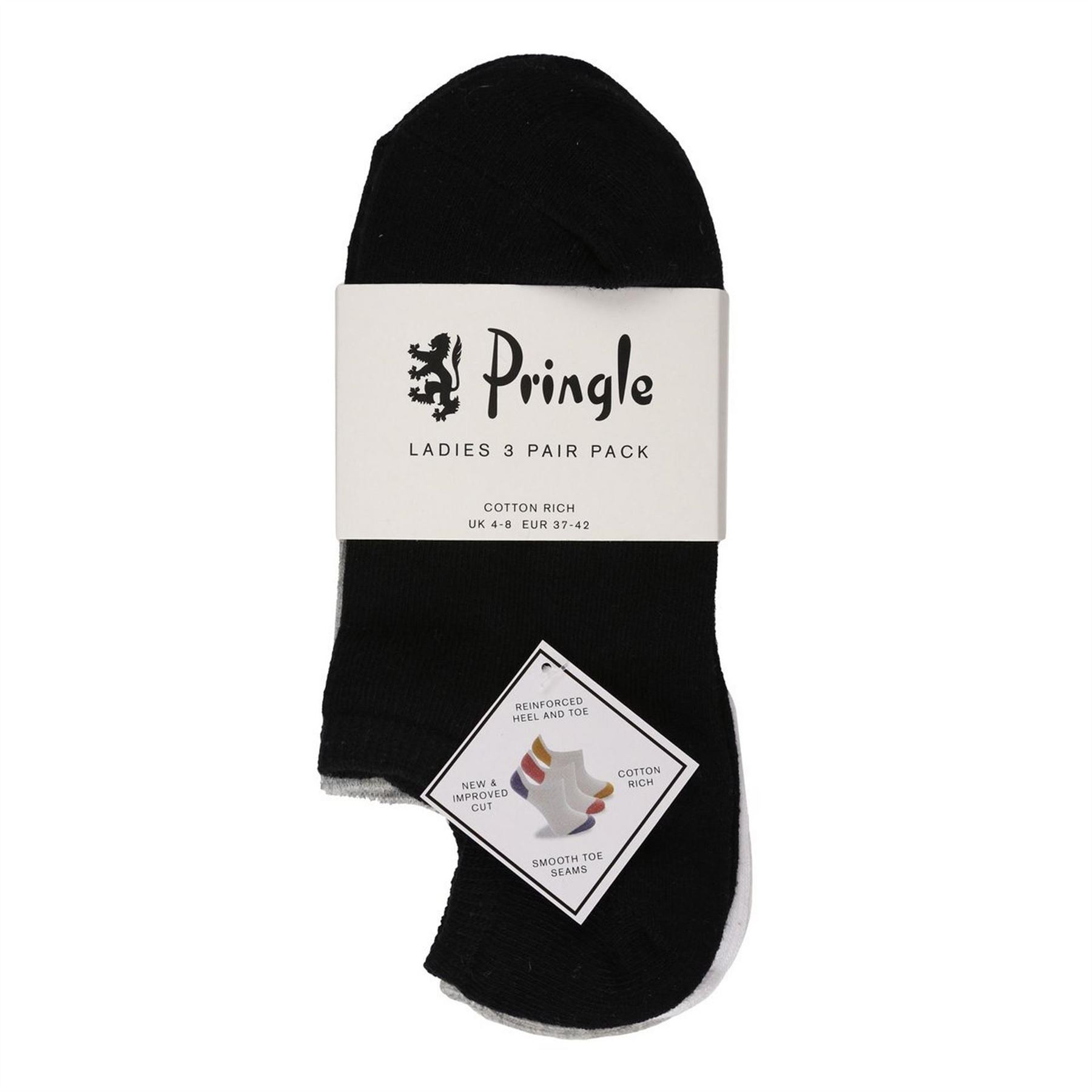 Pringle Socks 3 Pack Ladies