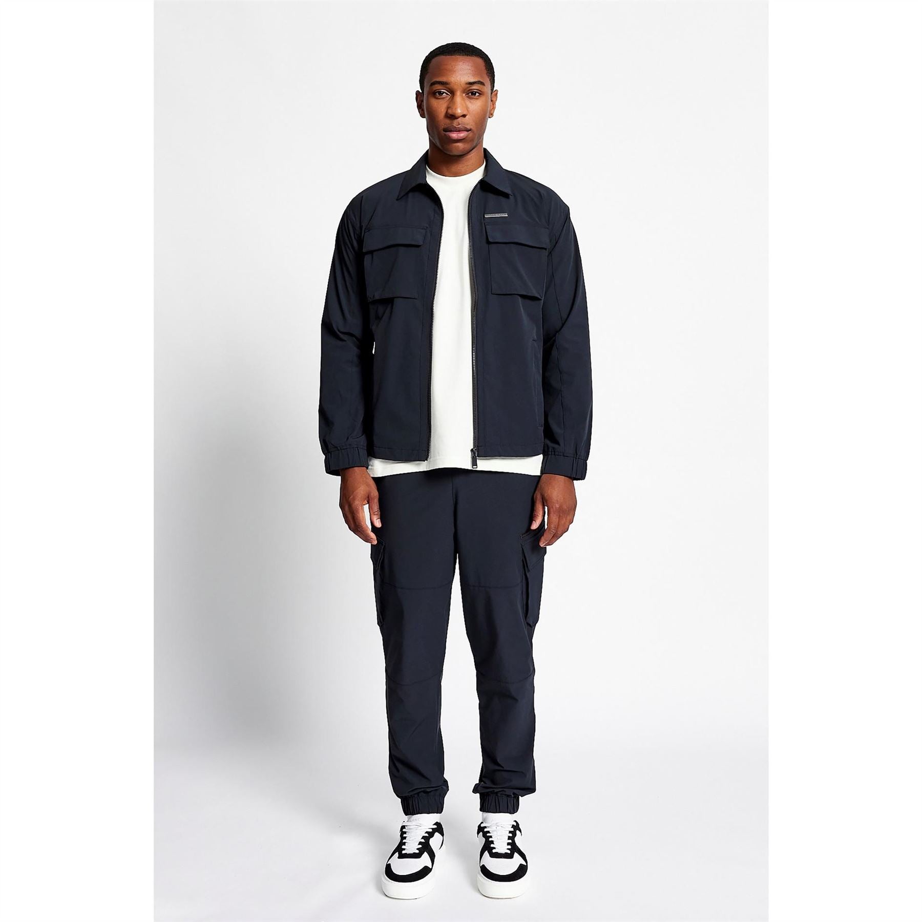 Madison Barclay Flat Iron Zip Overshirt