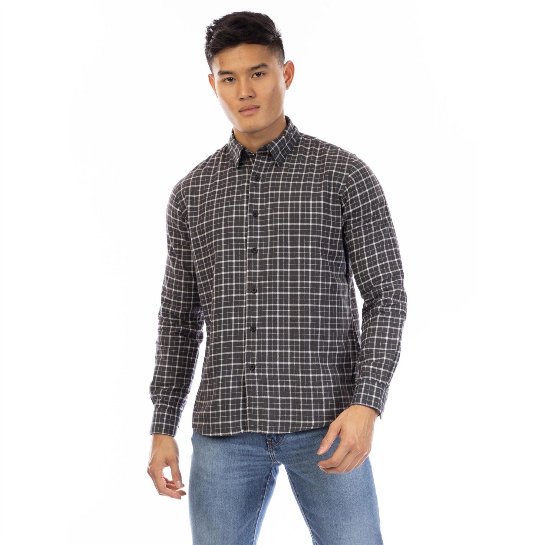 Peter Werth Kiplin Collared Button Down Long Sleeve Shirt
