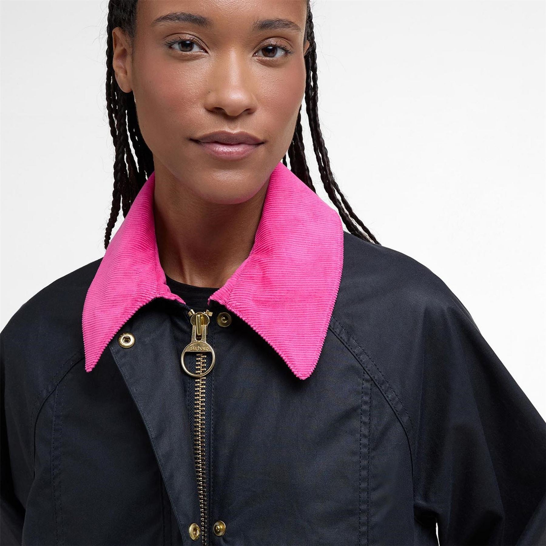 Barbour Modern Beadnell Waxed Cotton Long Sleeve Wax Jacket