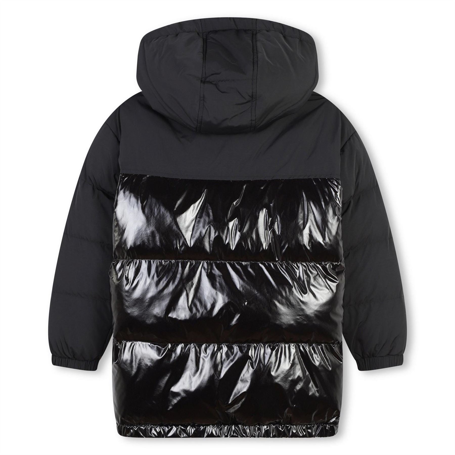 DKNY Logo Padded Short Puffer Jacket